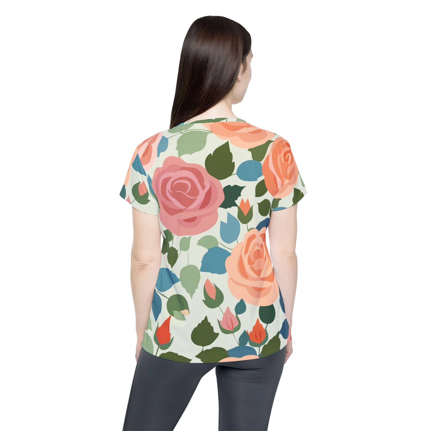 Floral Print Shirt, Shirt with Flowers