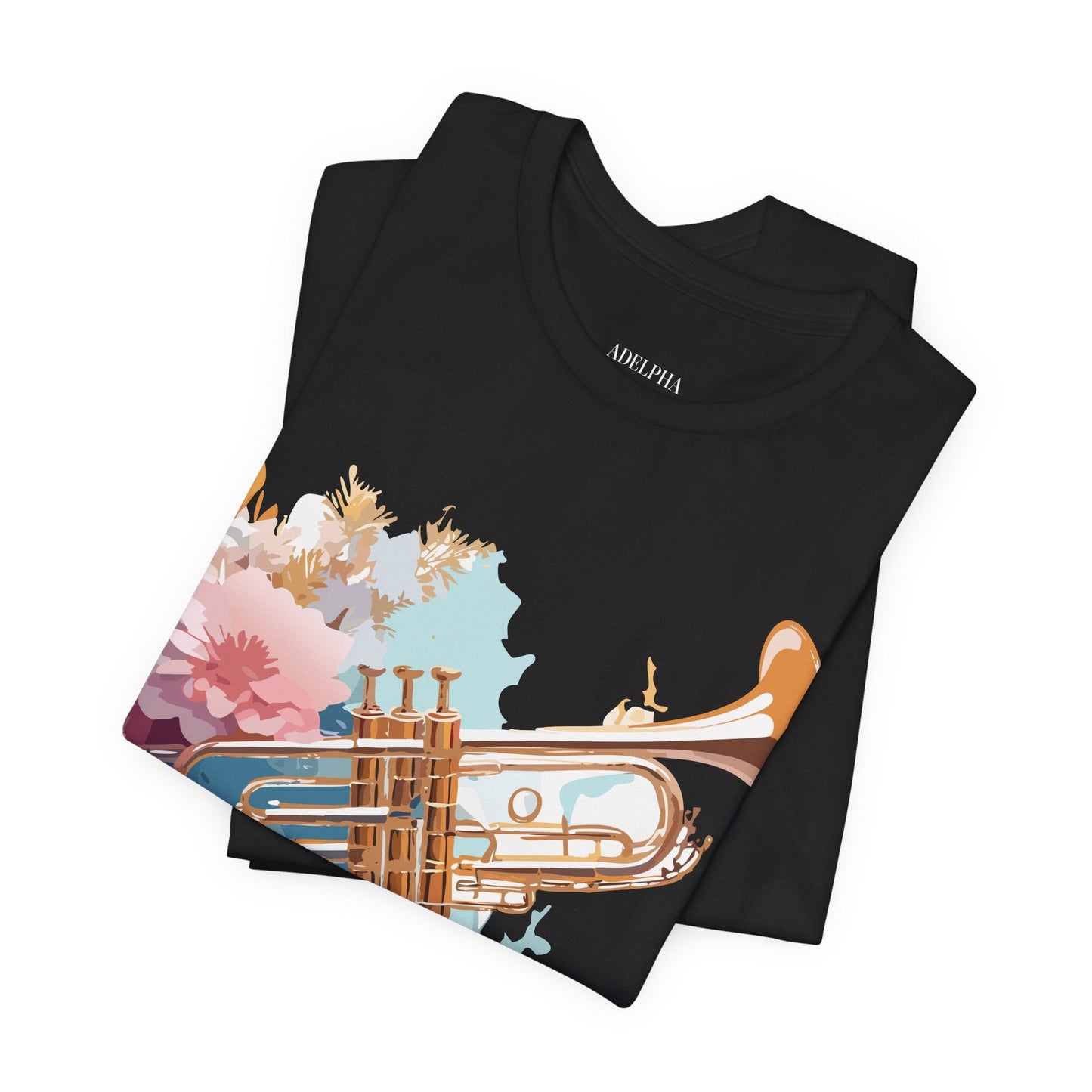Unisex Graphic T Shirt Adelpha Music Tee Vintage Inspired Art Design Short Sleeve