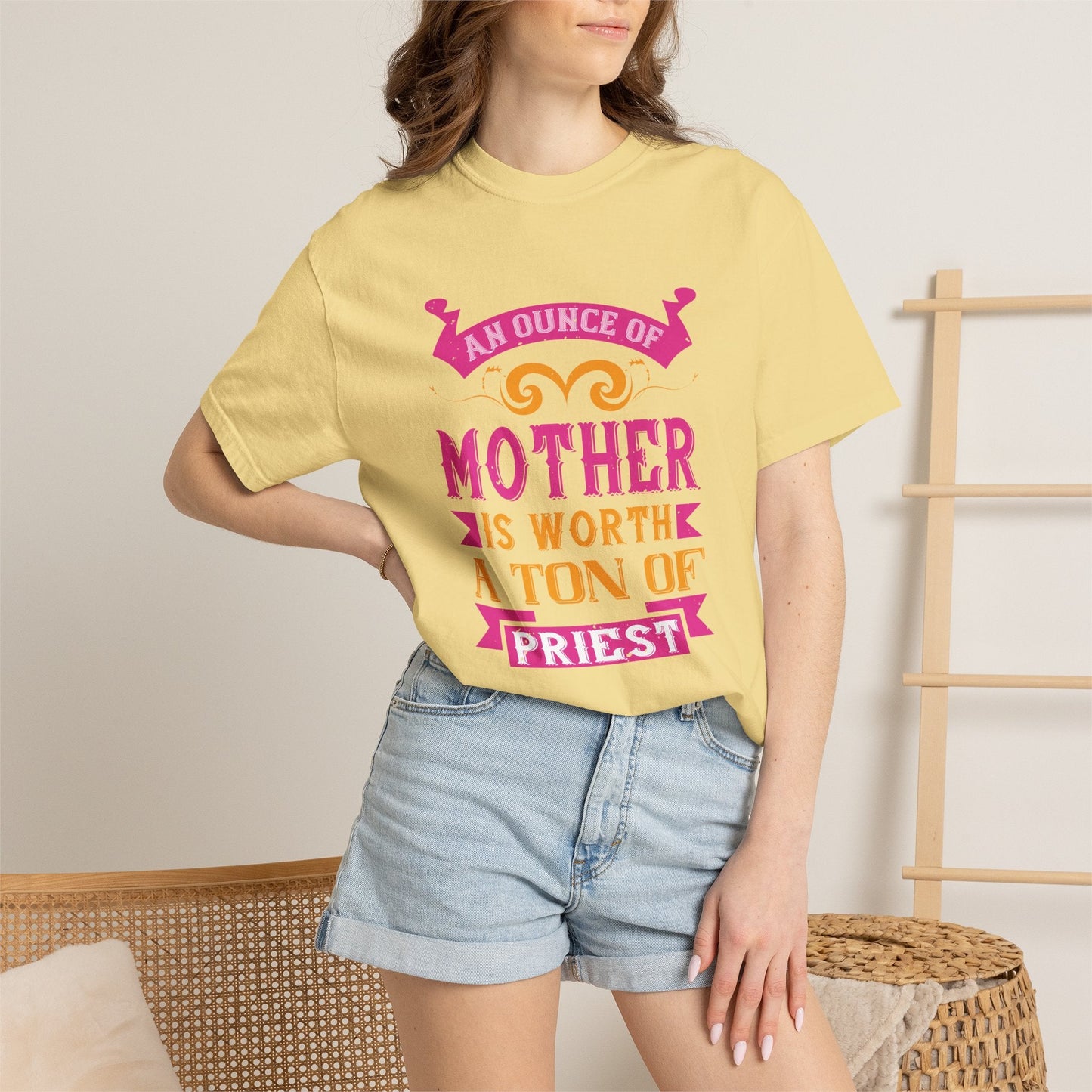Mom T-shirt Mother Day Mama Tee Unisex Comfort Colors Garment-Dyed Cotton h63