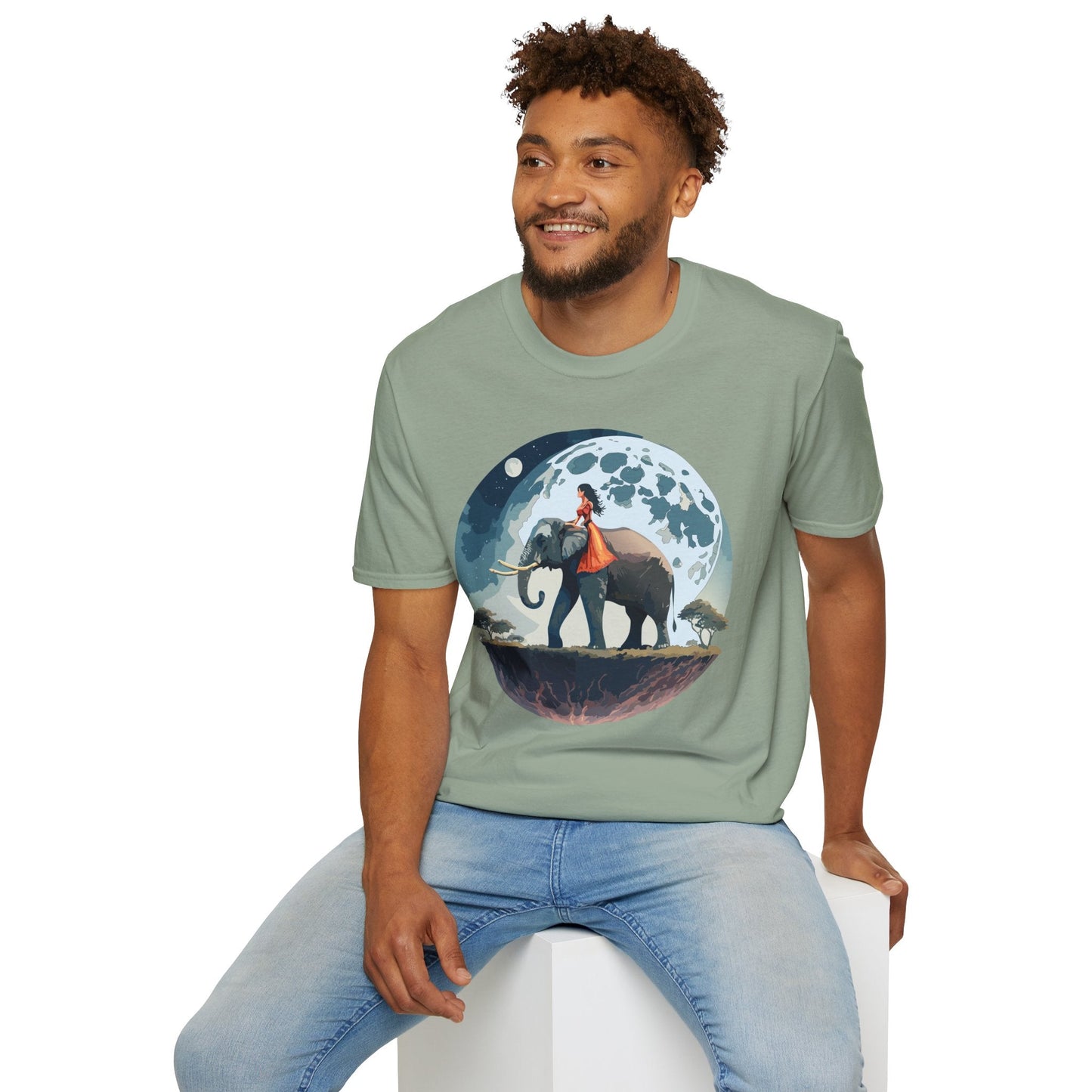 Womens Graphic T Shirt Art Design Tee SoftStyle Gildan 64000 100 Percent Ring Spun Cotton Comfort