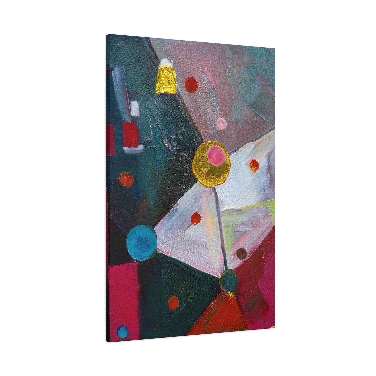Abstract Oil Painting Print Canvas 20x24,20x30,24x30 24x32,24x36,30x40 32x48,36x48,40x60 Pine-Wood Inner Frame ABS-166
