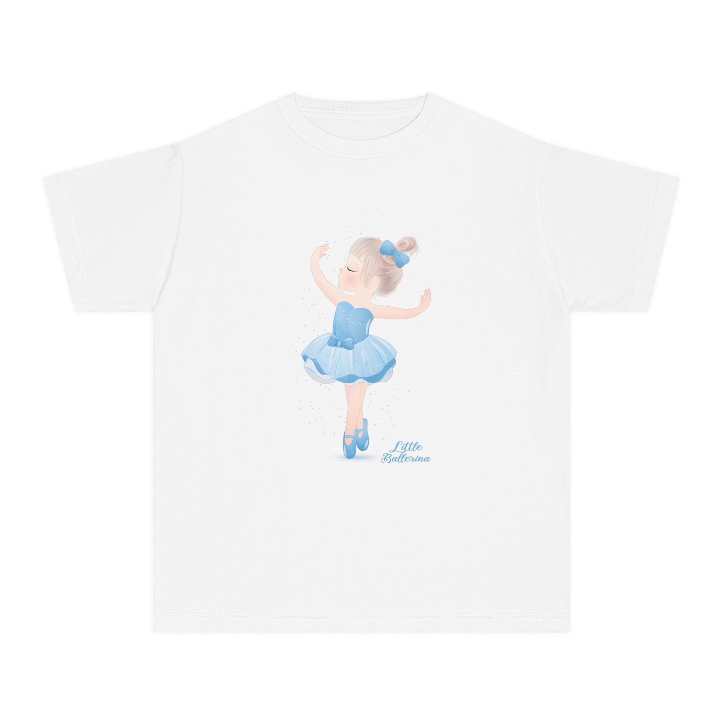 Youth Tee Shirt with Little Ballerina