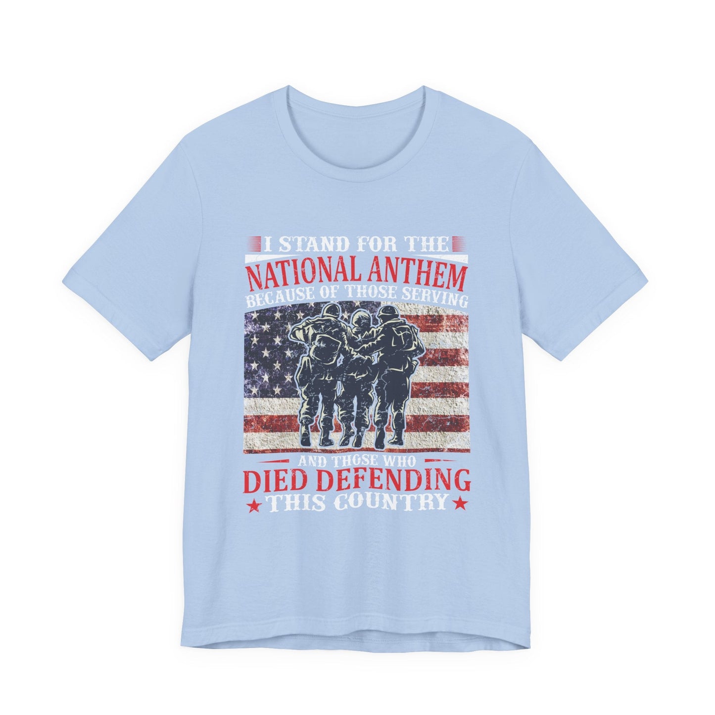 Army Veteran Patriotic Graphic Design Unisex Cotton T-Shirt v36