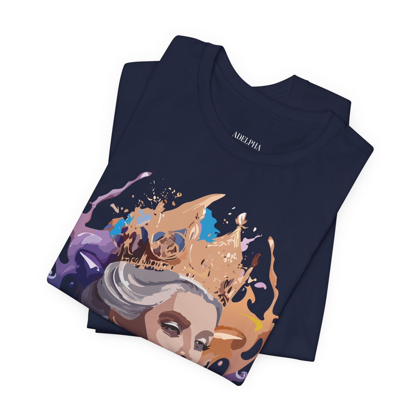 Queen Graphic T Shirt Adelpha Unisex Jersey Short Sleeve Art Design Tee Vintage Inspired Artwork