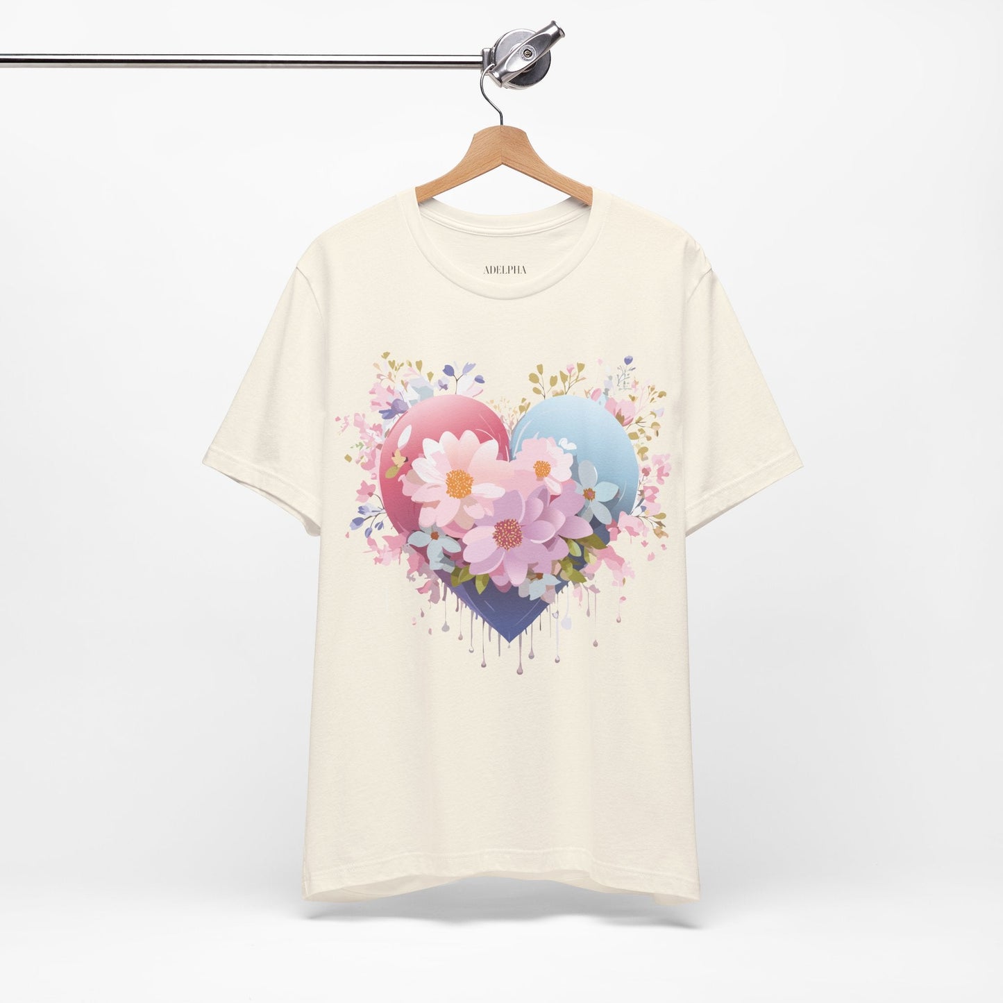 Adelpha Vintage Inspired Graphic Tee Unisex Jersey Short Sleeve Art Design Shirt