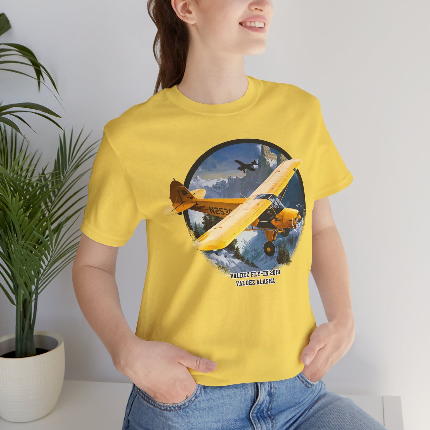 Retro Plane Graphic Design Tee, Plane Shirt, Vintage Tees, Art Design T-Shirt, Graphic Tee, Retro Art Shirts