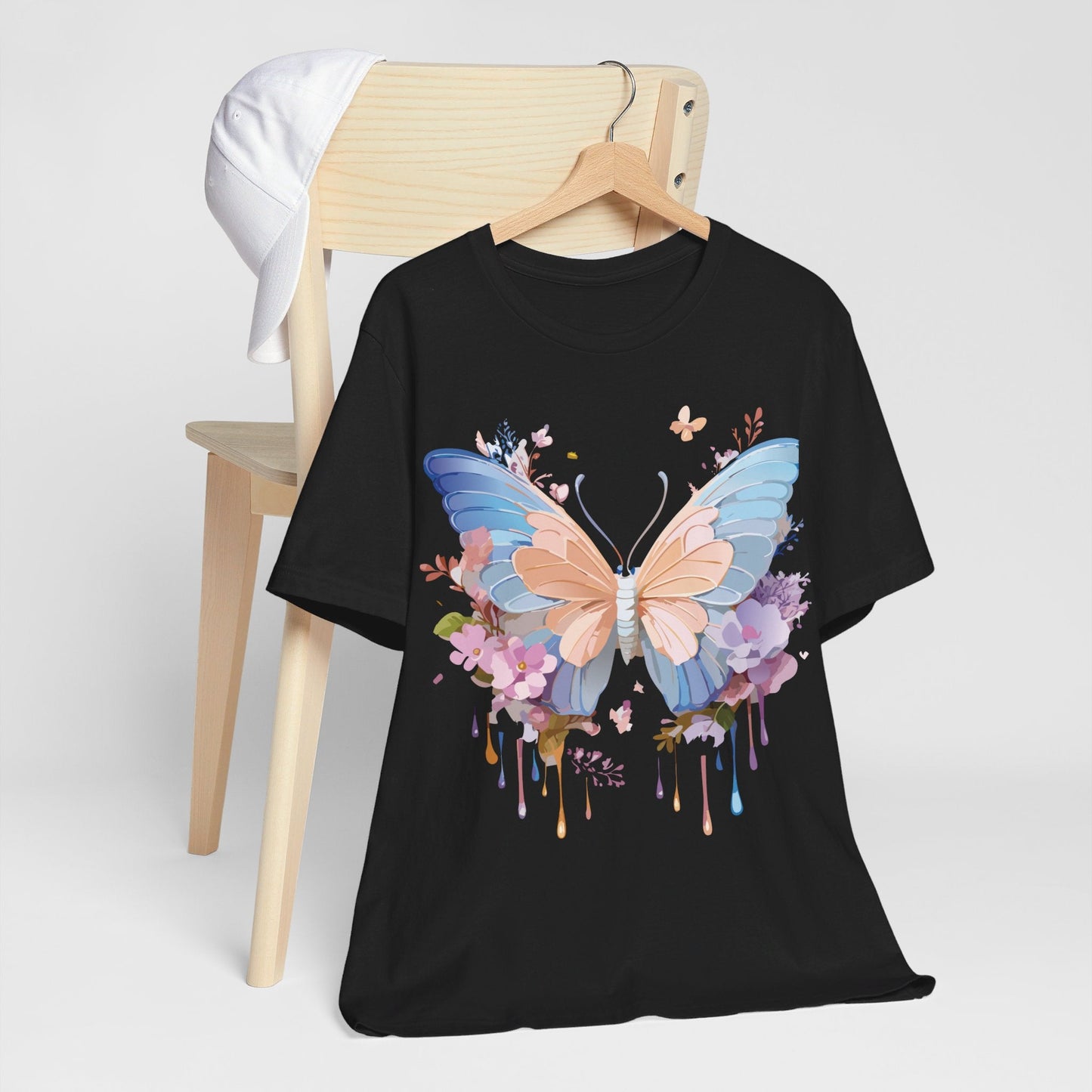 Butterfly Graphic Tee By Adelpha Unisex Short Sleeve Shirt Art Design