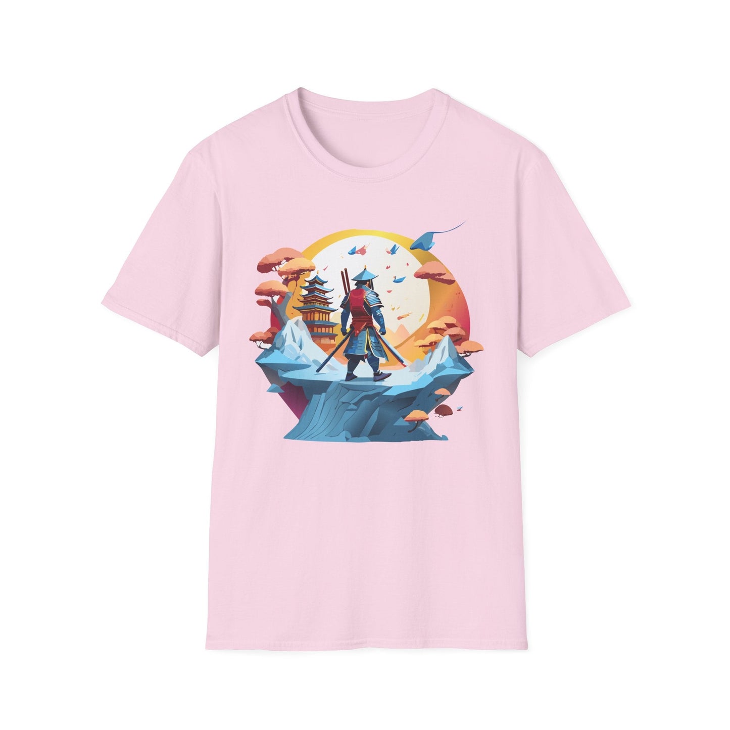 Samurai Shirt Unisex T Shirt Softstyle 64000 Gildan Tee For Everyday Comfort Durable Breathable
