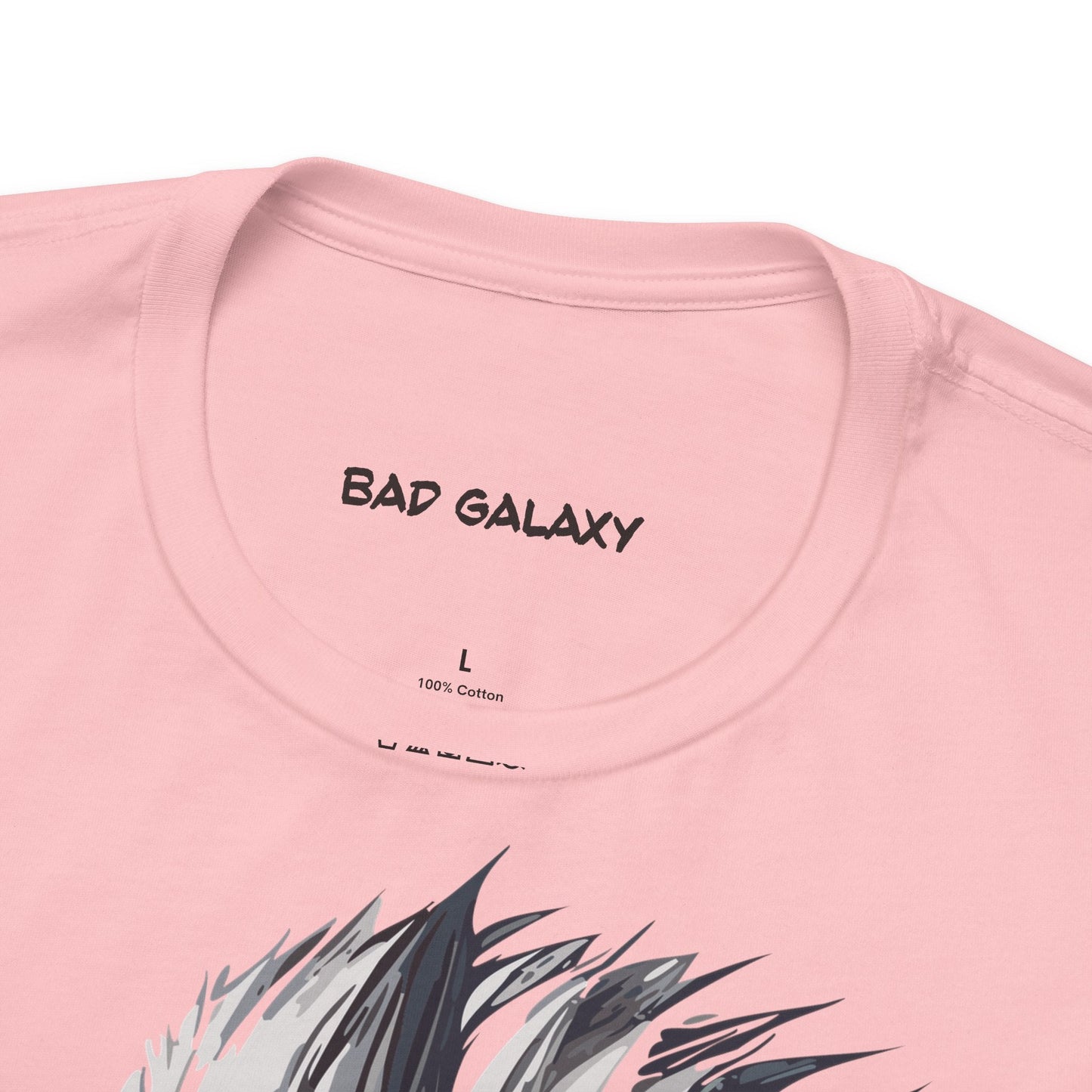 Punk Rock Tee Shirt From Bad Galaxy Made To Order 100 Percent Cotton Eco Friendly Inks USA
