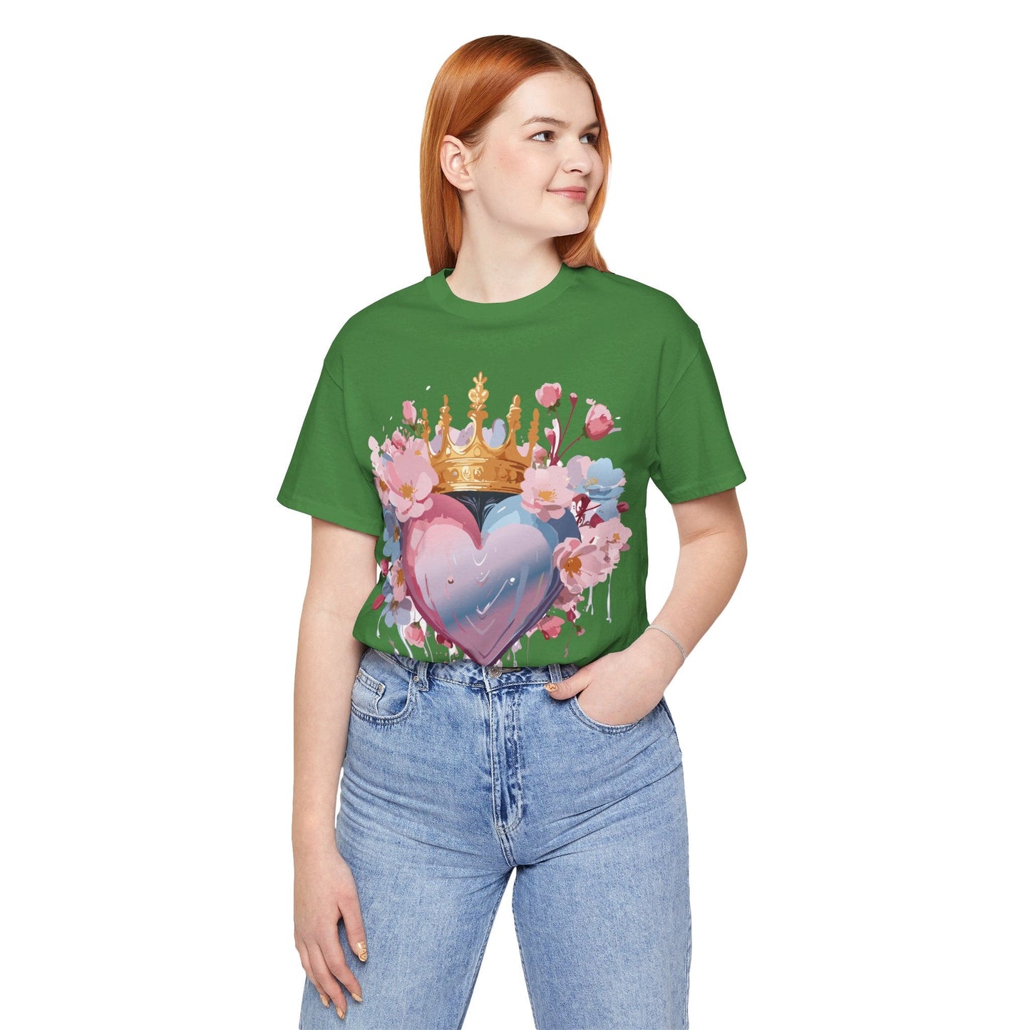 Valentine Graphic Tee Unisex Vintage Inspired Art From Adelpha Premium Jersey Short Sleeve Shirt