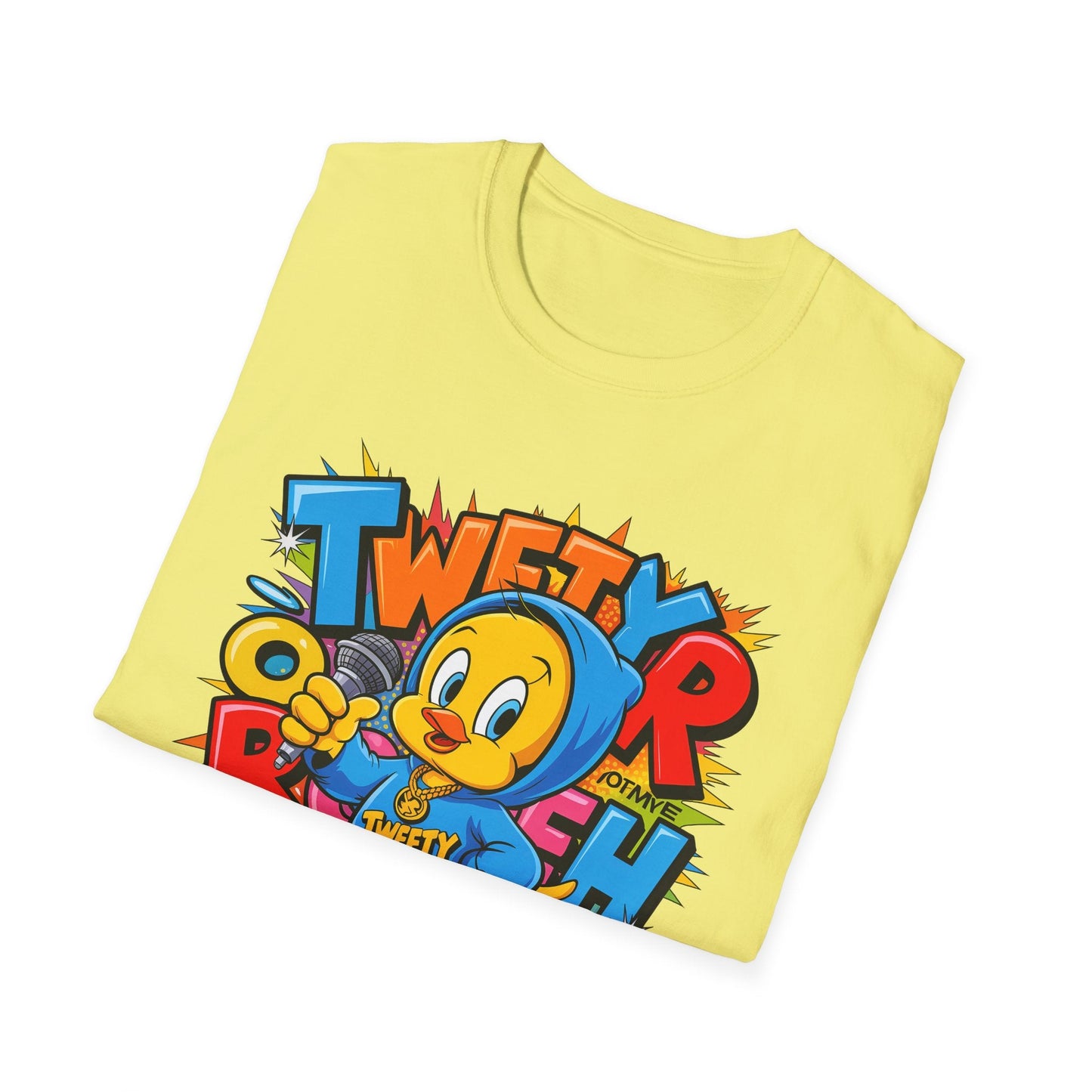 Cartoon T Shirt With Animation Funny Animals Tee Unisex Gildan Softstyle 64000 Pro