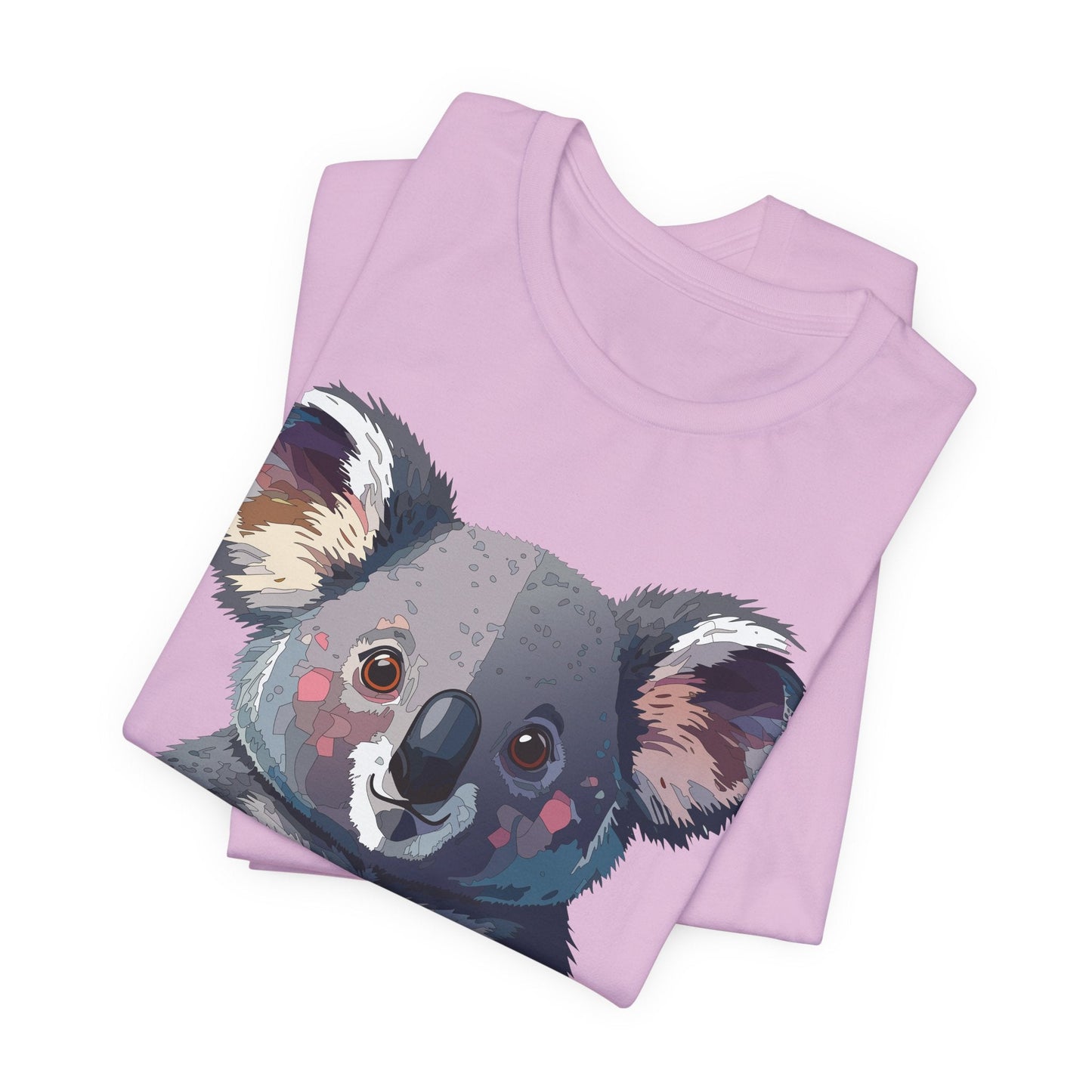 Unisex Animal Shirt With Animal Art Design Tee Wild Animals Short Sleeve Jersey Cotton