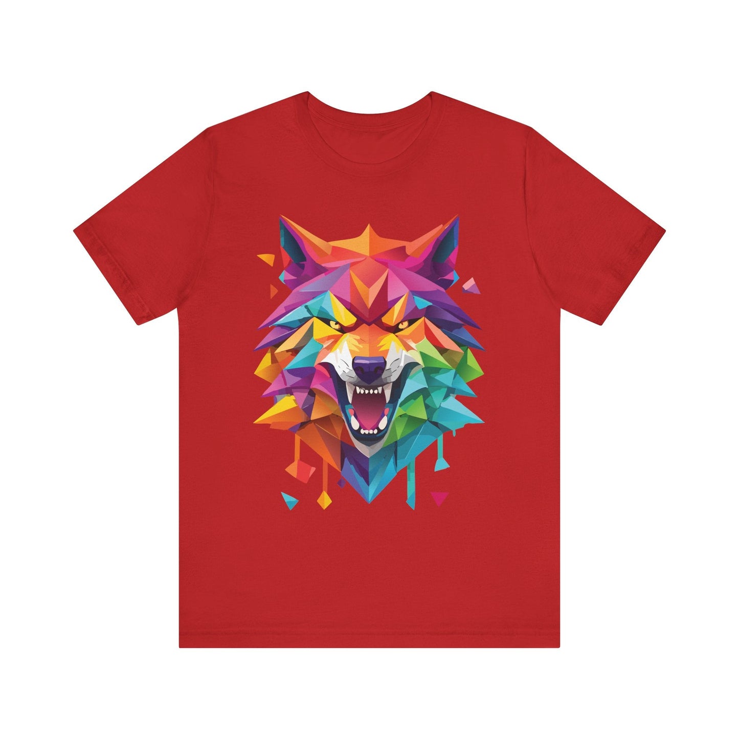 Unisex Animal Shirt With Art Design And Wild Animals Print Tee Short Sleeve Premium