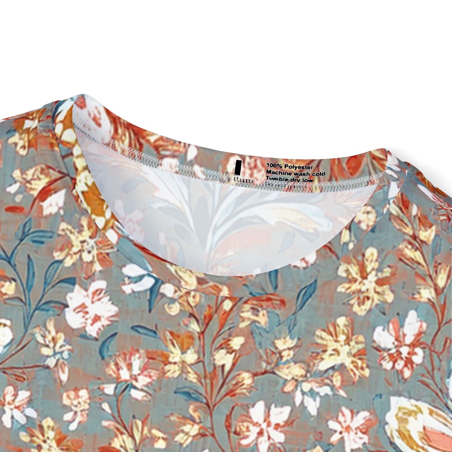 Unisex Floral Shirt, Floral Tee Shirt, Floral T-Shirt, T Shirt with Flowers 10