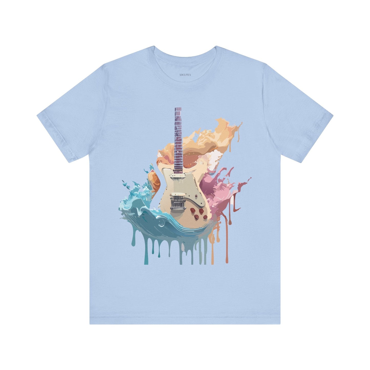 Adelpha Graphic Music T Shirt Unisex Vintage Inspired Art Tee With Original Artwork