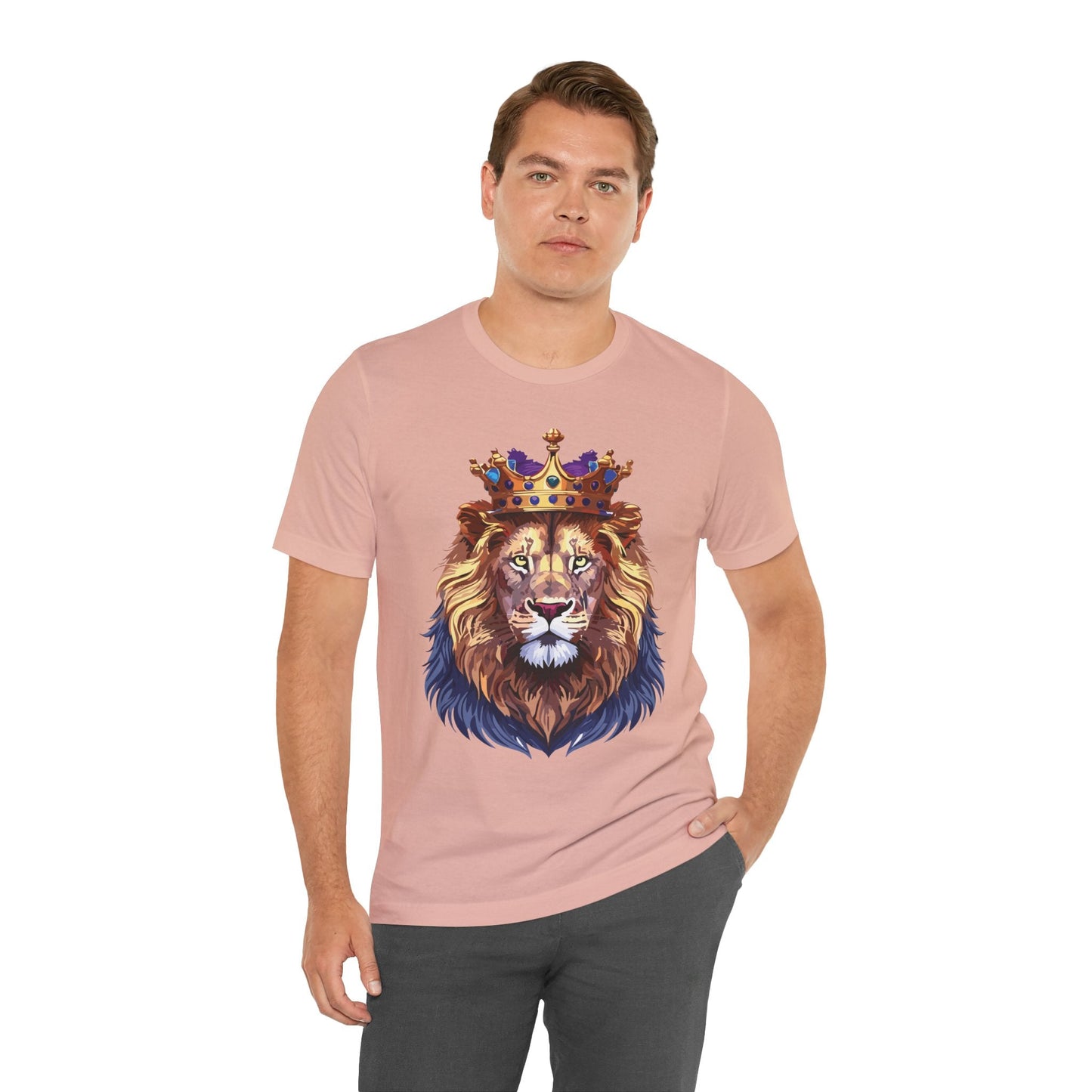 Unisex Animal Graphic Tee Shirt Art Design Wild Animals Shirt Gildan Softstyle Cotton