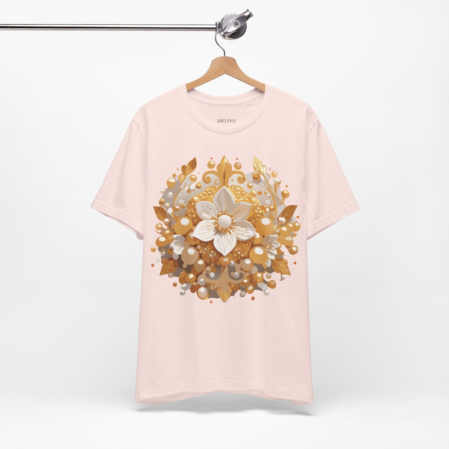 Jewelry Graphic Unisex 100 Cotton Vintage Treasure Art T-Shirt 26