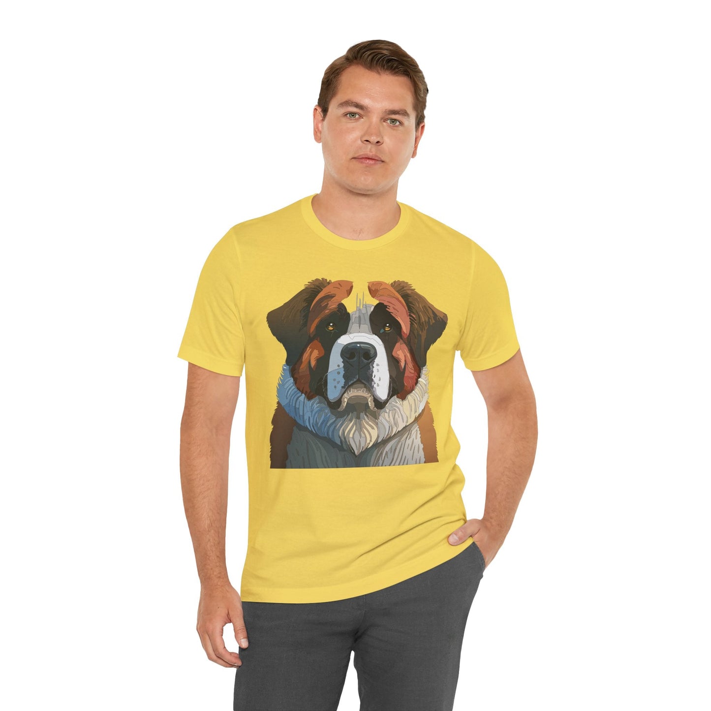 Unisex Animal Shirt Art Design Tee With Wild Animals Print Casual Comfort Wear Everyday Style