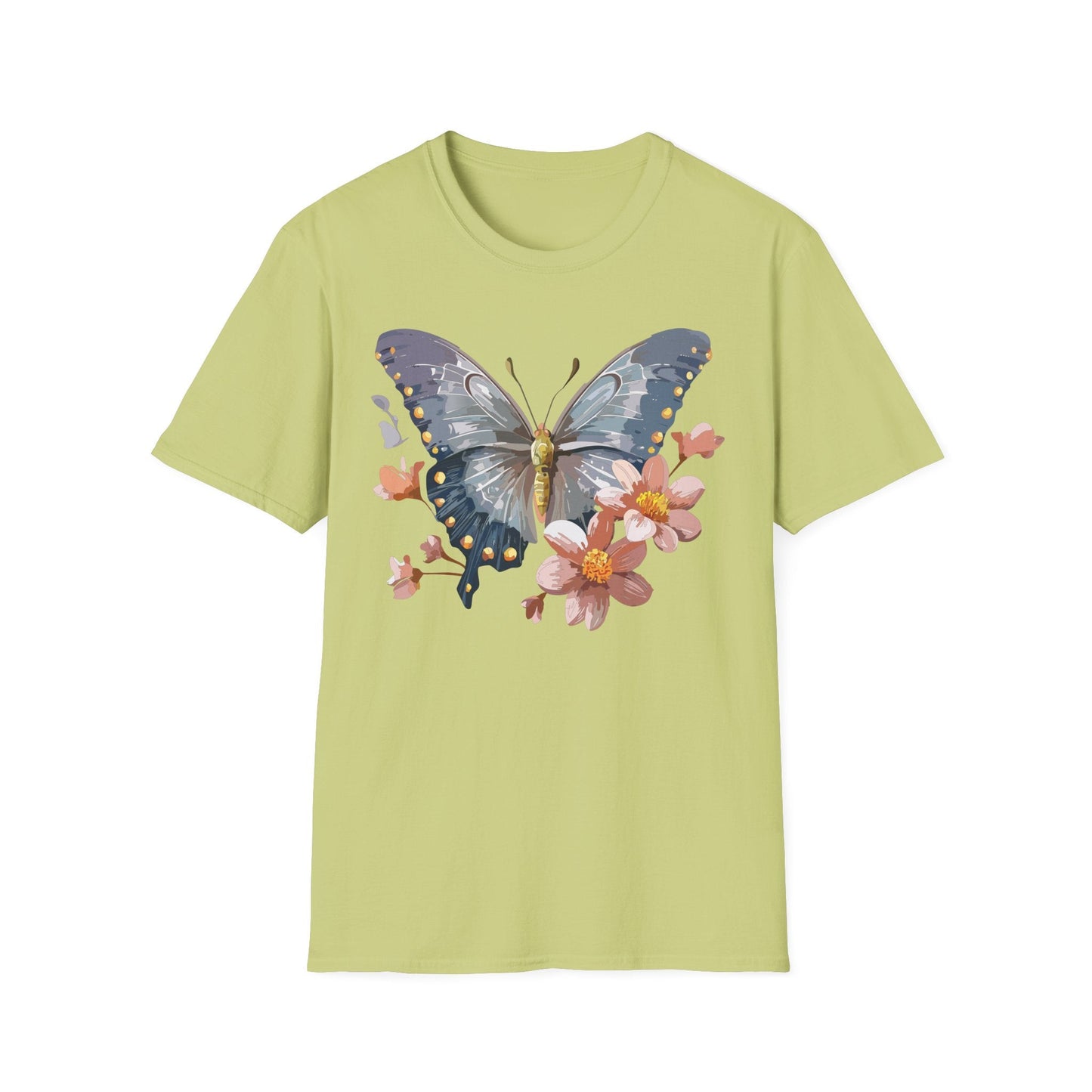 Butterfly Shirt Unisex T Shirt Monarch Butterfly Softstyle Tee Gildan 64000 Breathable Everyday Wear