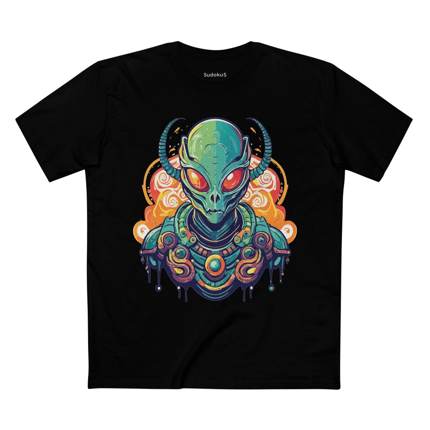 Aliens Graphic Unisex 100 Cotton Staple Tee 25