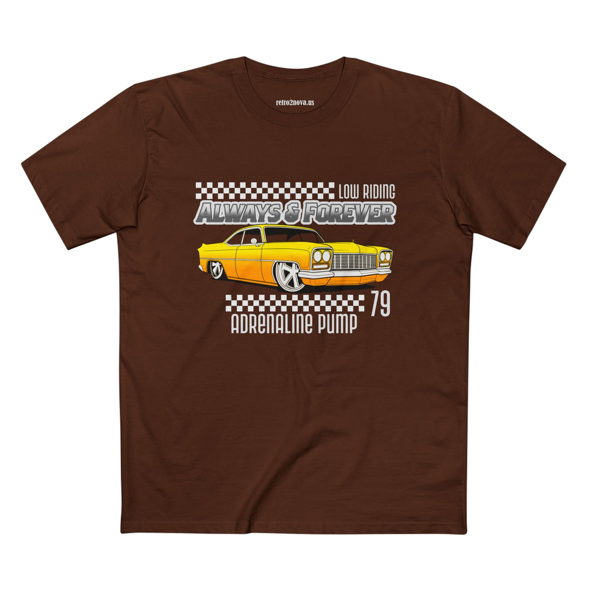 Retro Car Vintage Graphic Tee Staple Unisex 100 Cotton Tee Shirt - RC-6