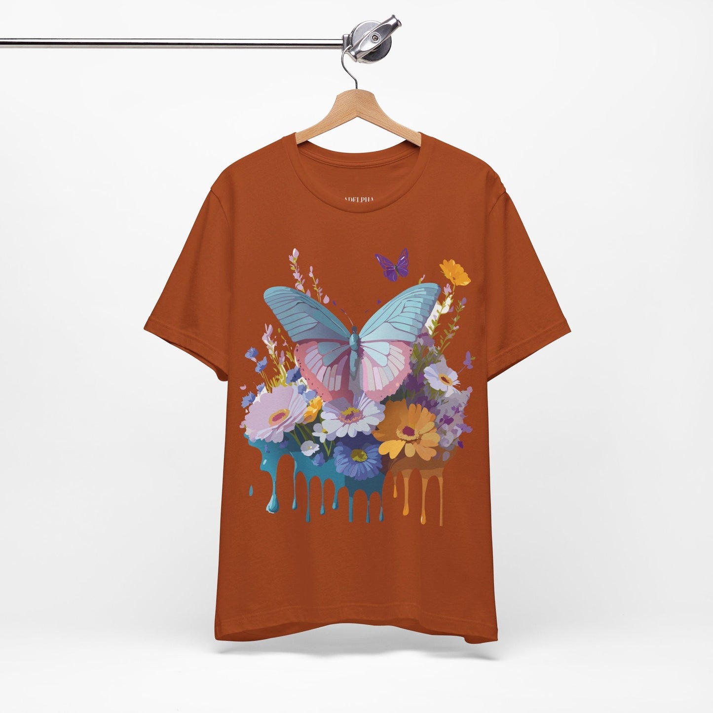 Adelpha Butterfly Graphic Tee Unisex Short Sleeve Vintage Inspired Shirt