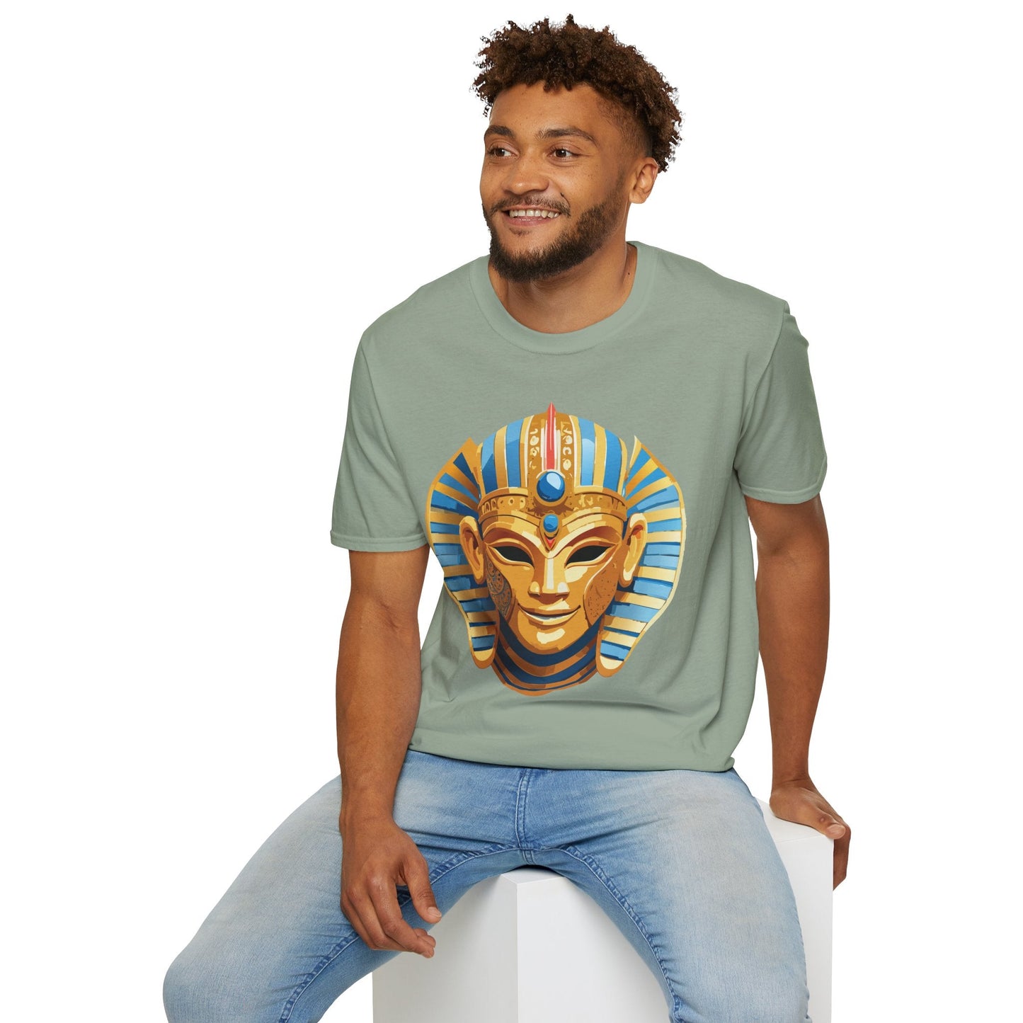 Mask Tee Shirt Unisex Masquerade Tee Softstyle Ring Spun Cotton Comfort For Everyday Wear