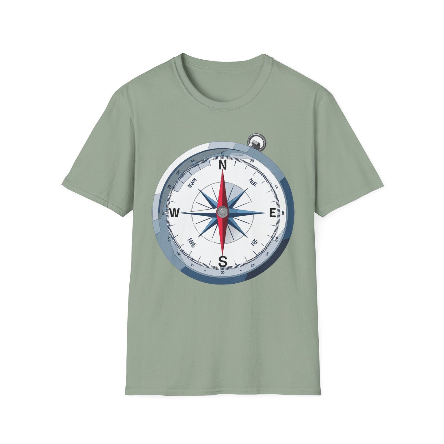 Compass Navigator Graphic Tee Unisex 100 Cotton 4