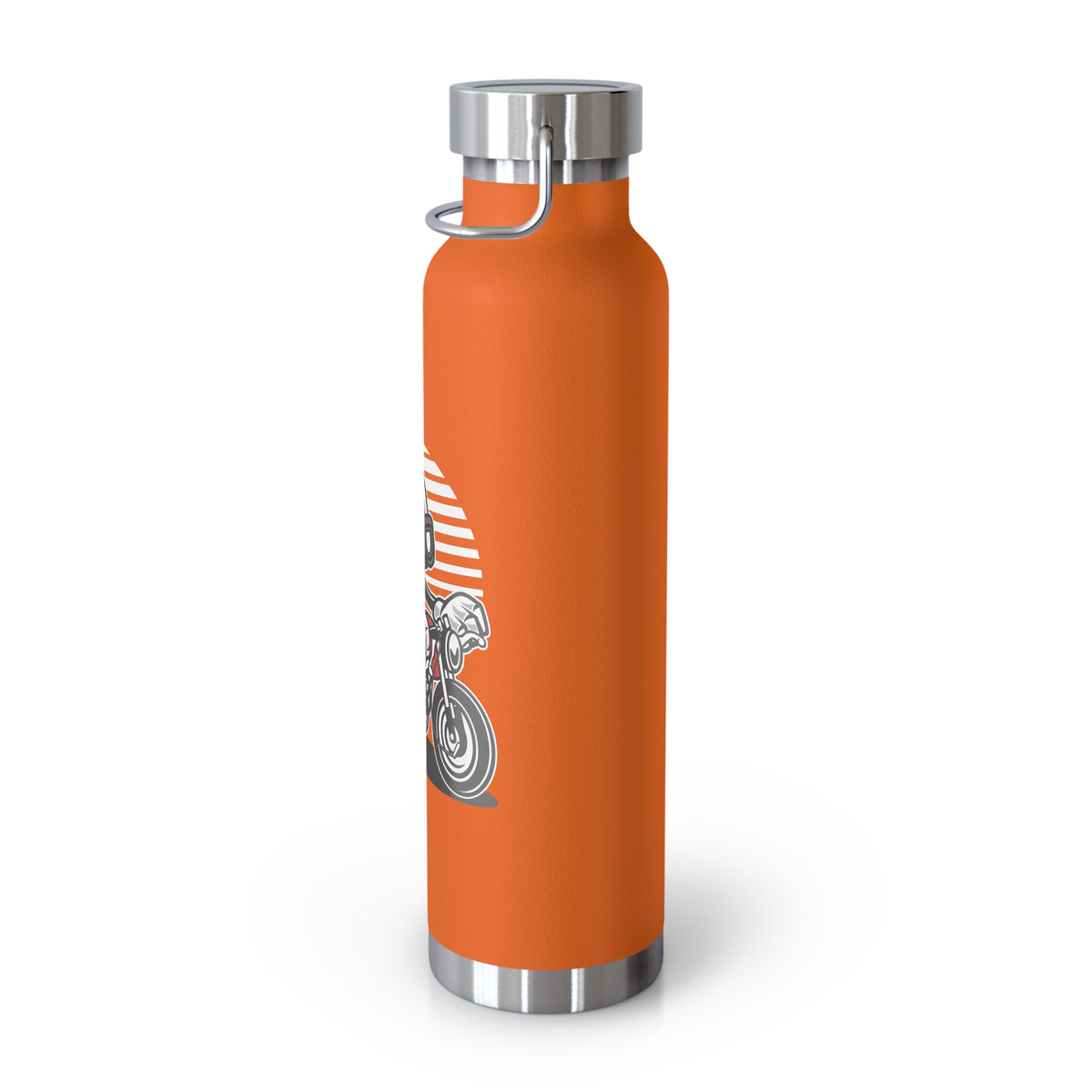 22oz Copper Insulated Water Bottle with Cartoon Design - CV12