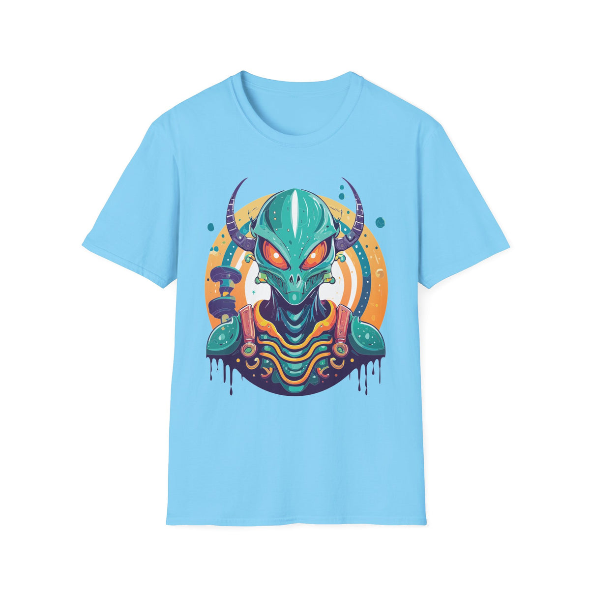 Alien Cosmos Graphic Tee Gildan Unisex 100 Cotton Tee Shirt a9