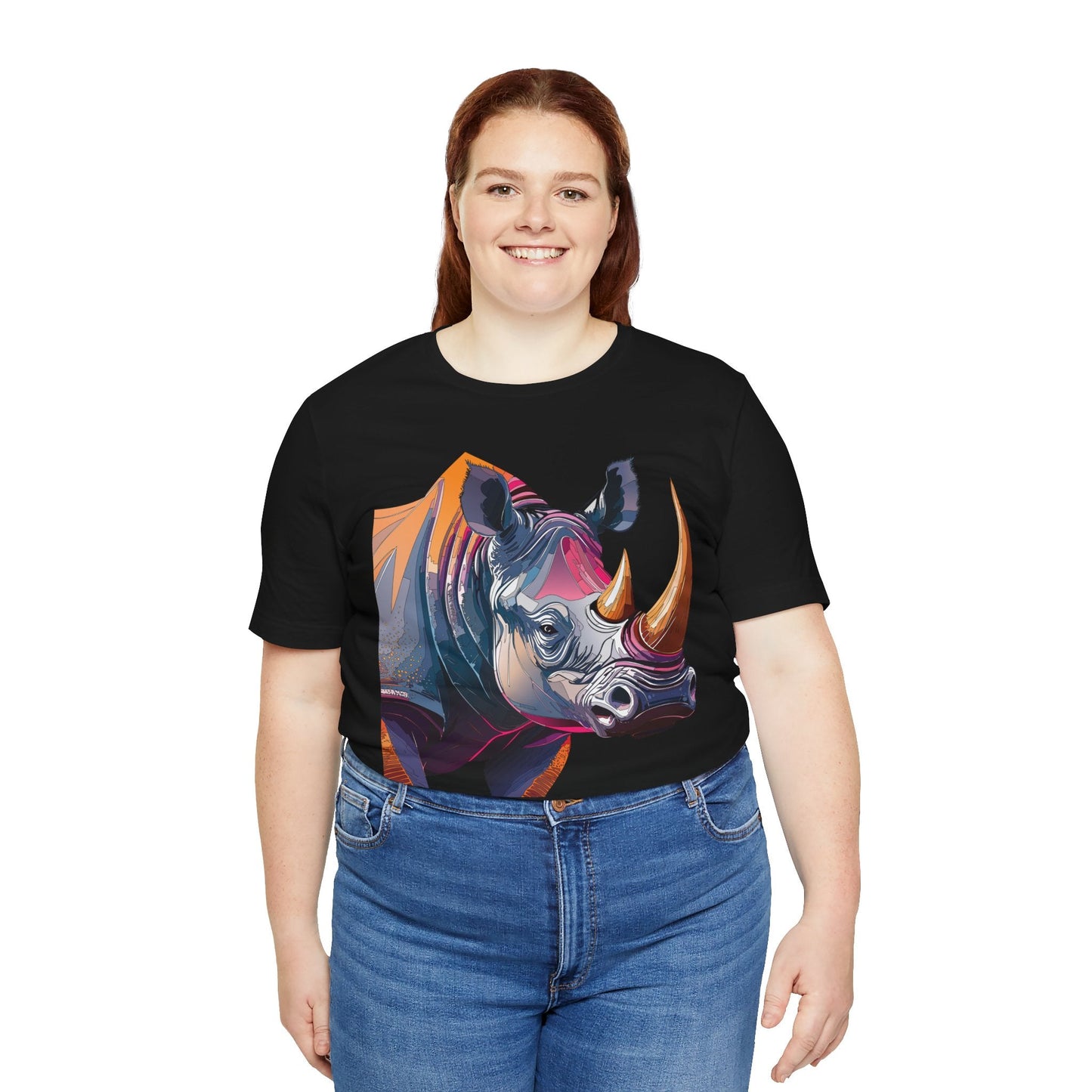 Unisex Animal Print Tee Shirt Featuring Wild Animals Art Design For Everyday Wear