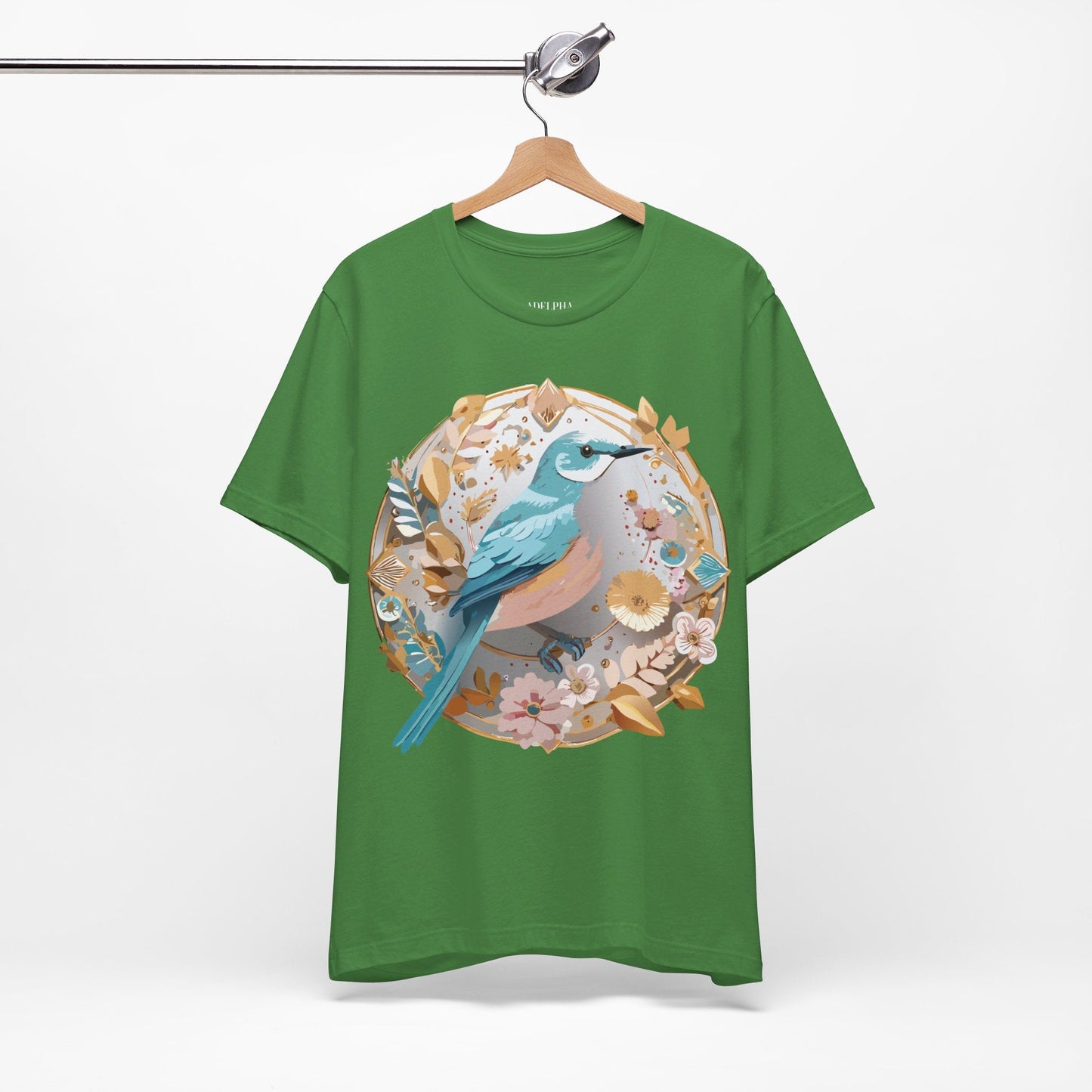 Adelpha Graphic T Shirt Unisex Jersey Short Sleeve Medallion Artwork Vintage Inspired Tee