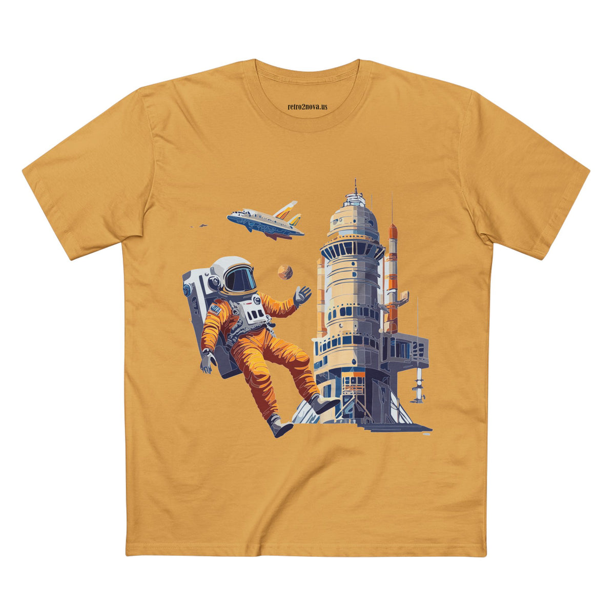 Cosmos Astronaut Graphic Tee Staple Unisex 100 Cotton Tee Shirt - CS-32