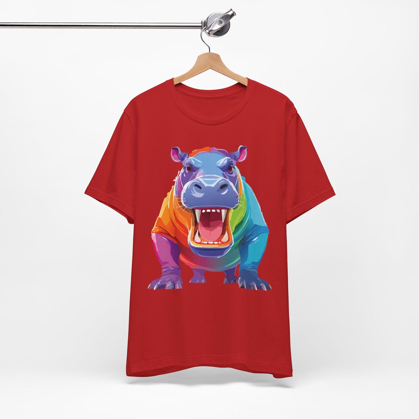 Unisex Animal Tee Shirt With Art Design Wild Animals Graphic Tee For Men Women All Sizes