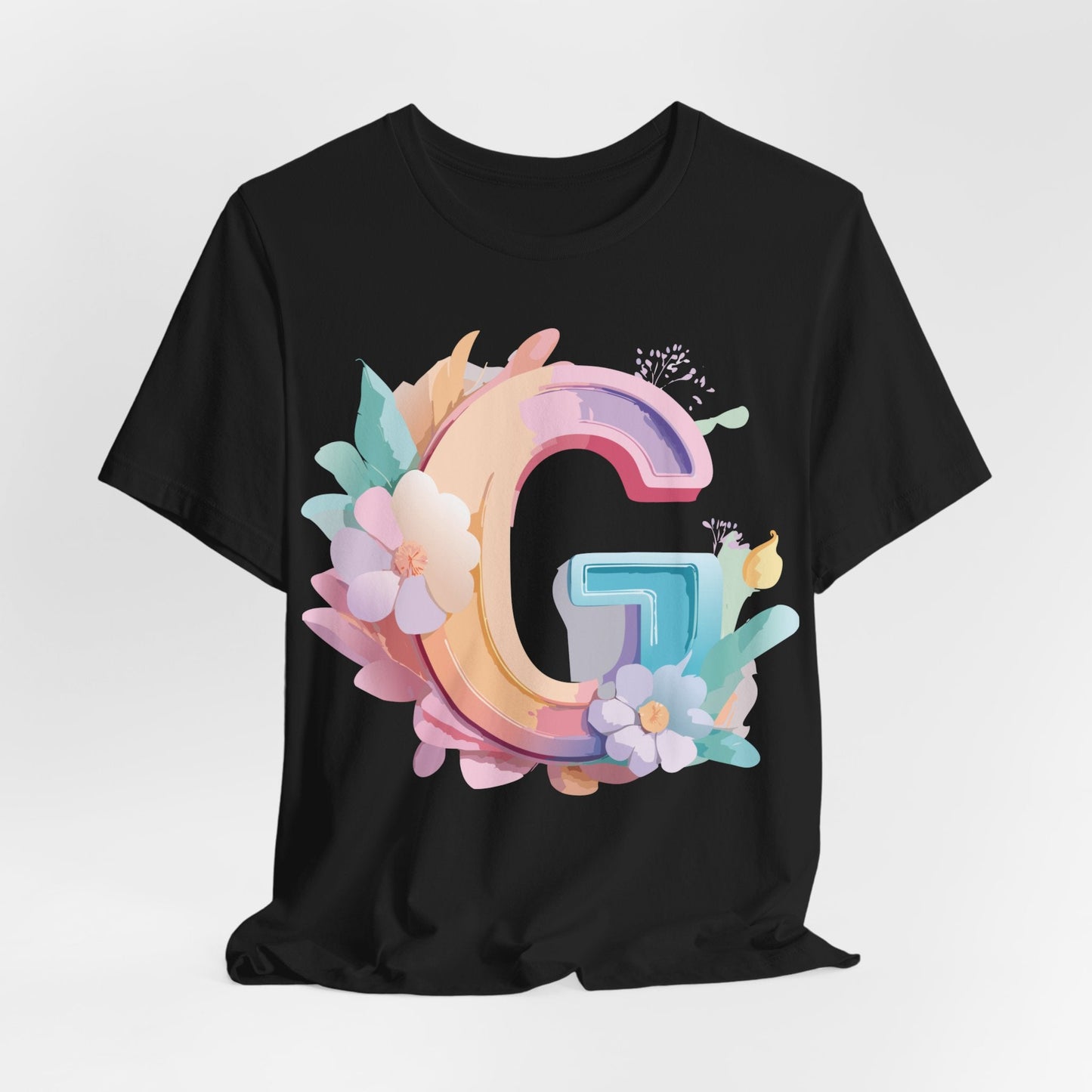 Letter G Shirt Unisex Graphic Tee by Adelpha Vintage Inspired Artwork for Everyday Style