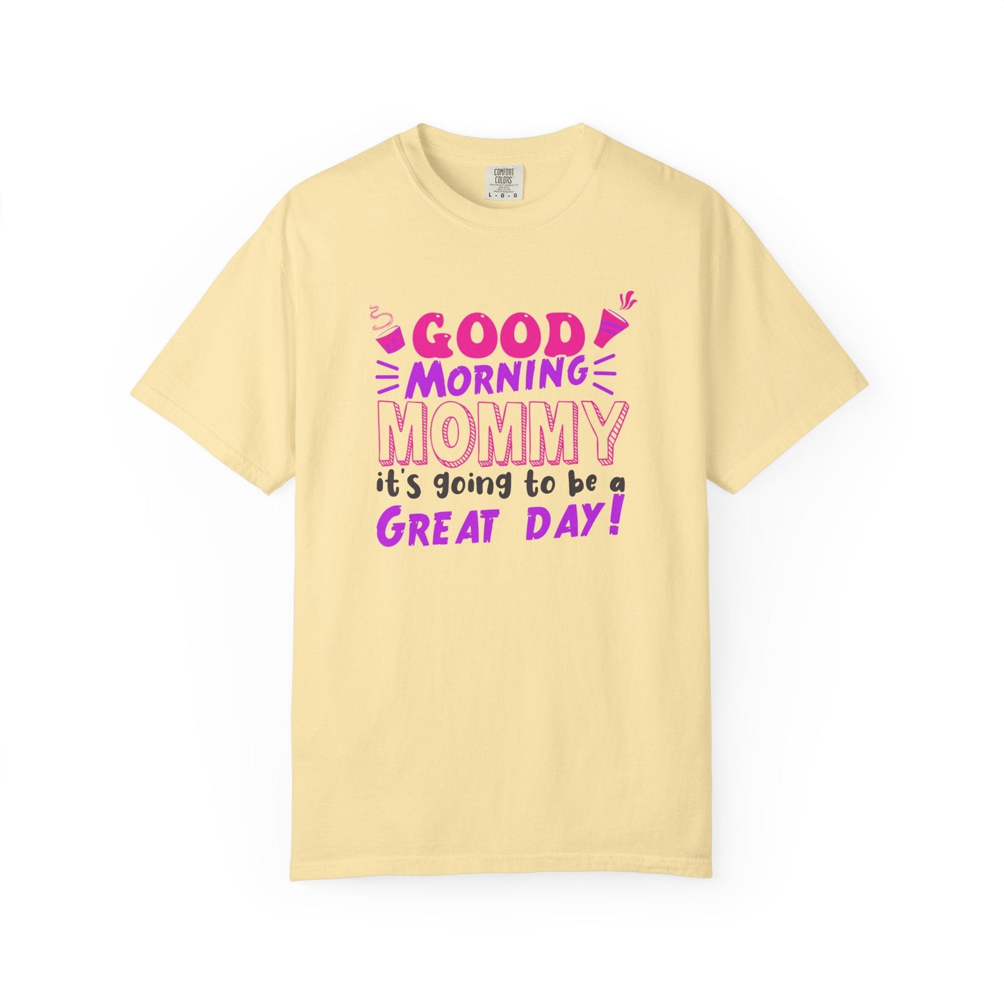 Mom T-shirt Mother's Day Mama Tee Unisex Comfort Colors Garment-Dyed Cotton h41