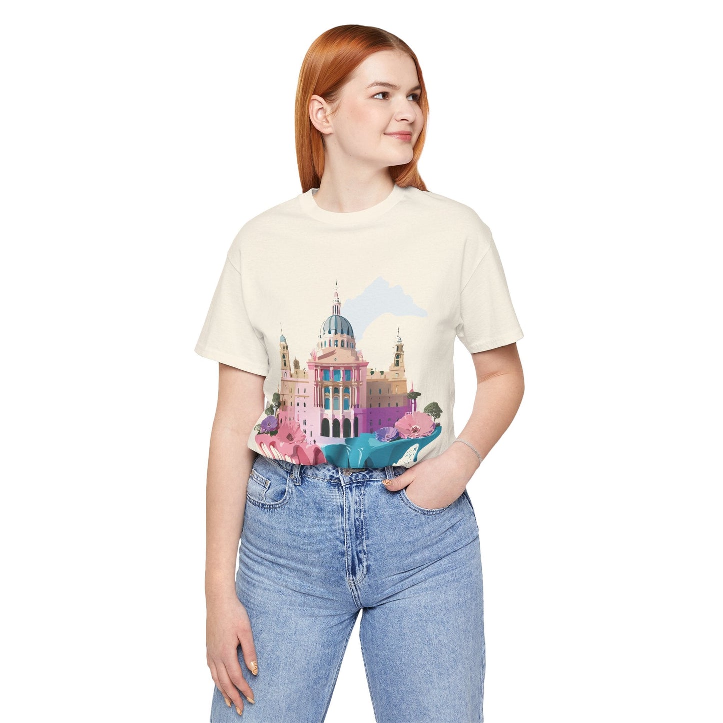 Madrid Tourist Shirt Graphic Tee Unisex Vintage Inspired Adelpha Art Design Tee Collection
