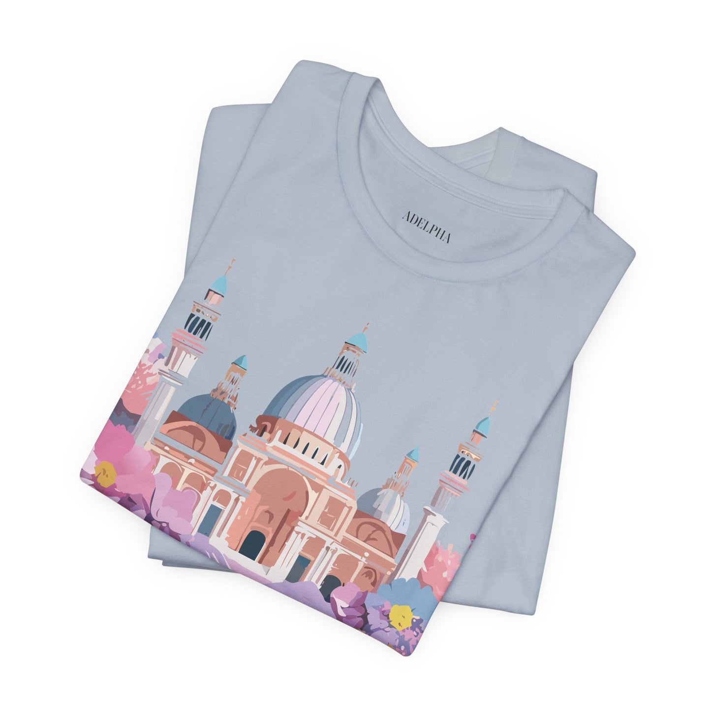 Venice Tourist Graphic Tee Unisex Jersey Short Sleeve Art By Vintage Style