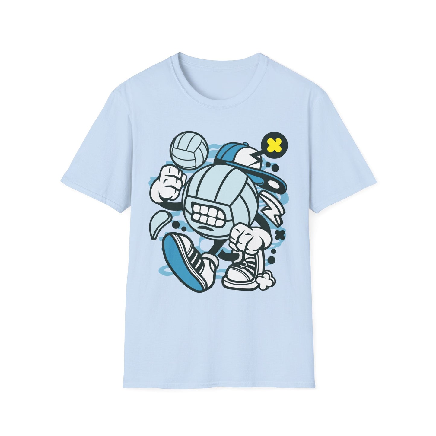 Unisex Cartoon T Shirt Animation Tee Funny Design Gildan Softstyle 64000 100 Percent Cotton