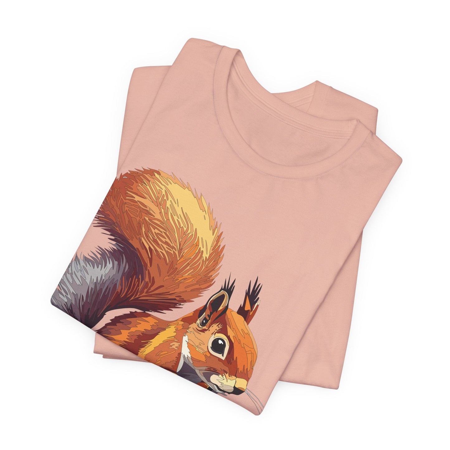 Unisex Animal Shirt Art Design Tee Shirt With Wild Animals Gildan Softstyle 64000 Cotton