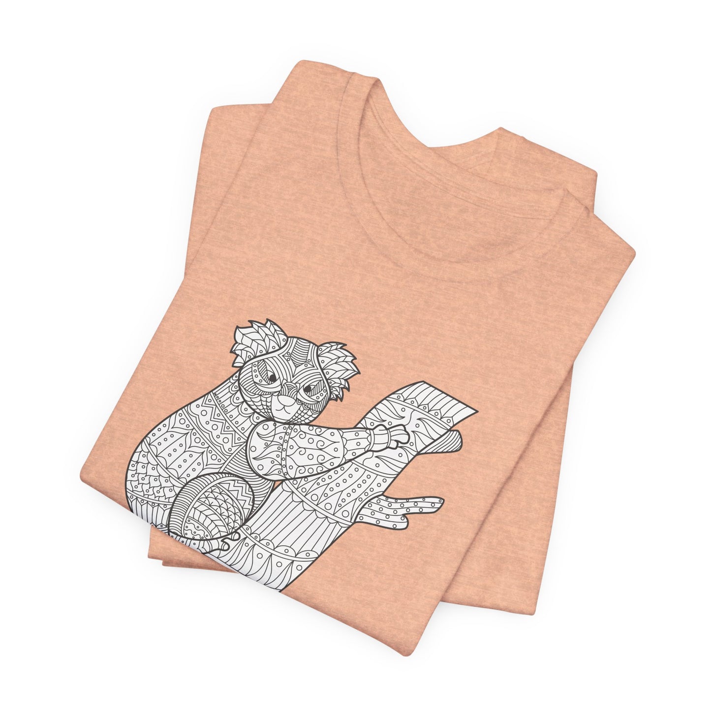 Unisex Tee Shirt with animals Print