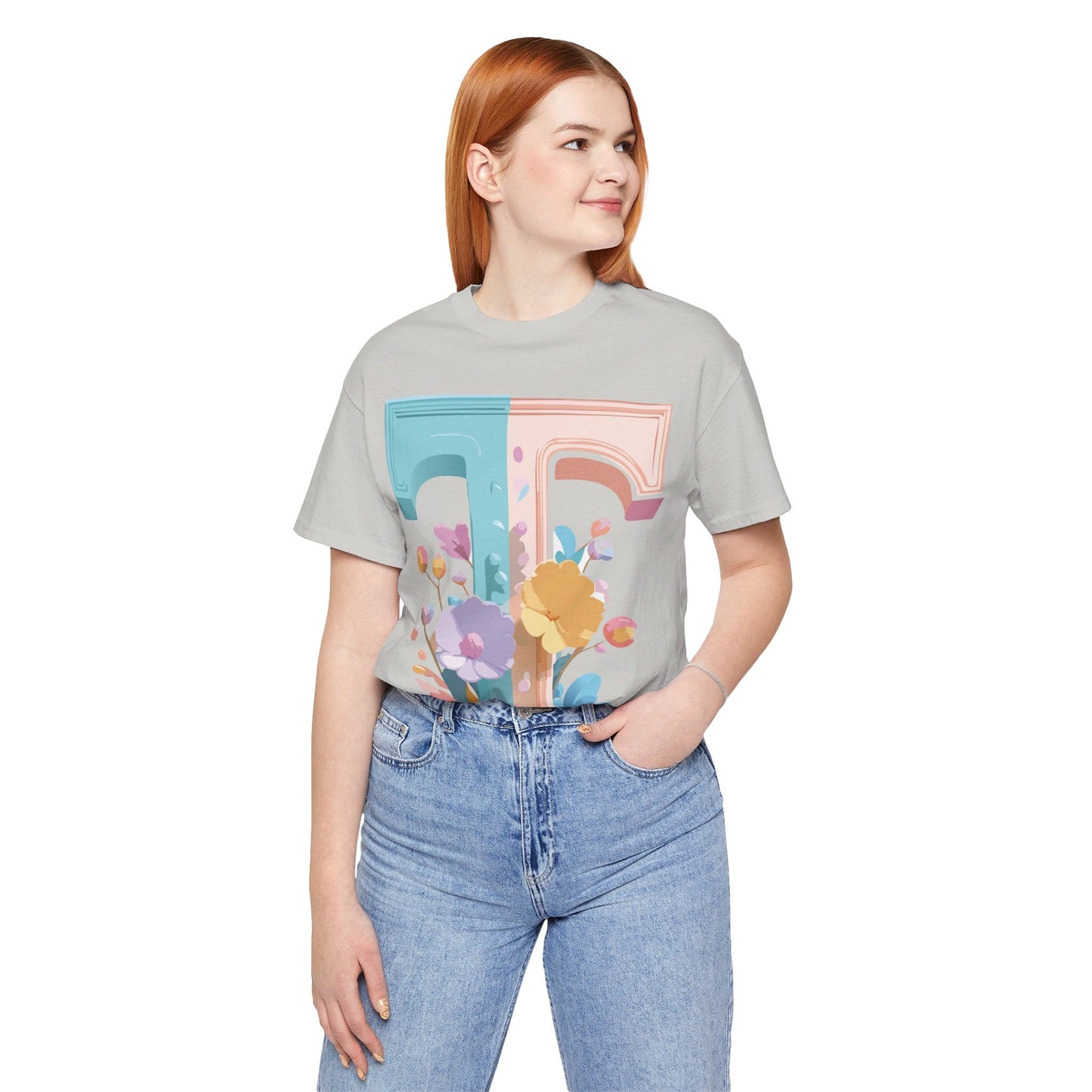Adelpha Graphic Tee Unisex Short Sleeve Letter Shirt Featuring Vintage Inspired Artwork