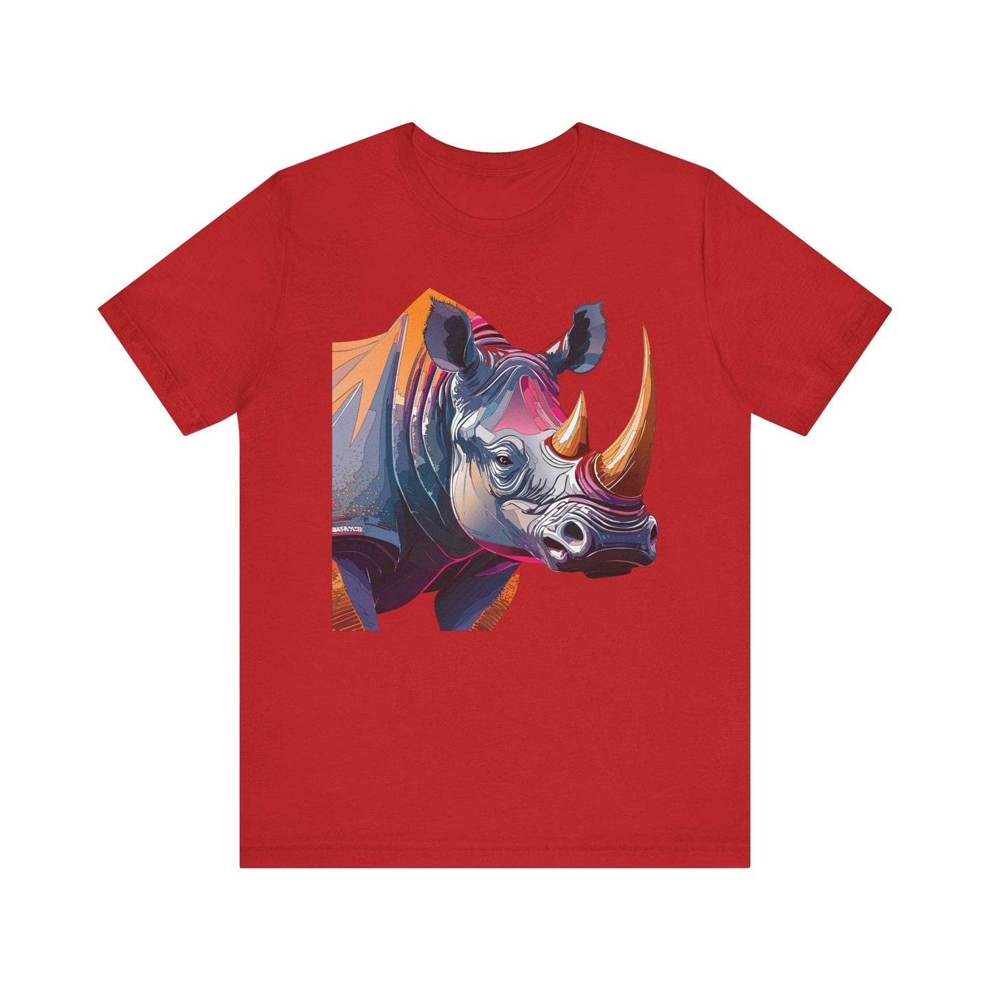 Unisex Animal Print Tee Shirt Featuring Wild Animals Art Design For Everyday Wear