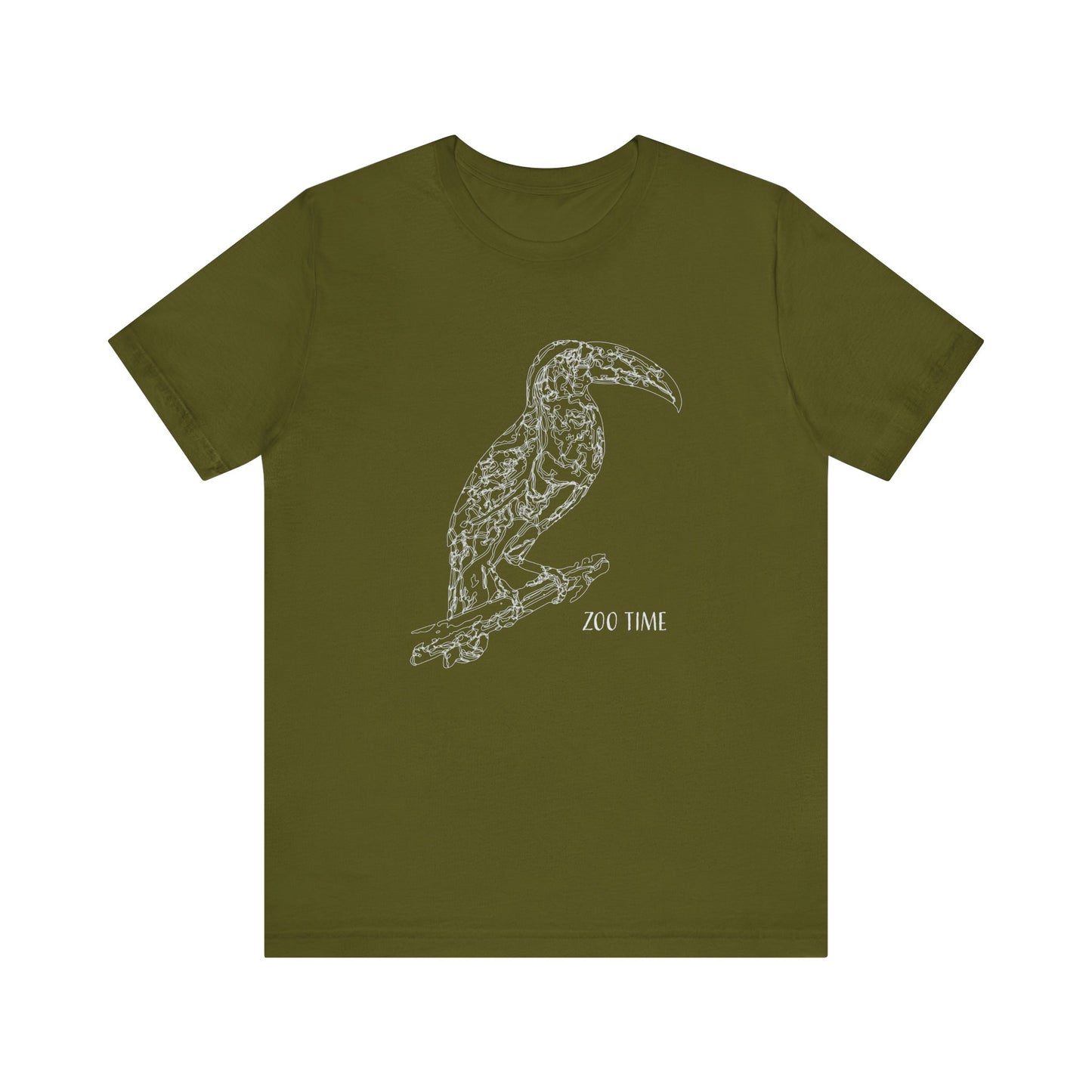 Unisex Tee Shirt with animals Print