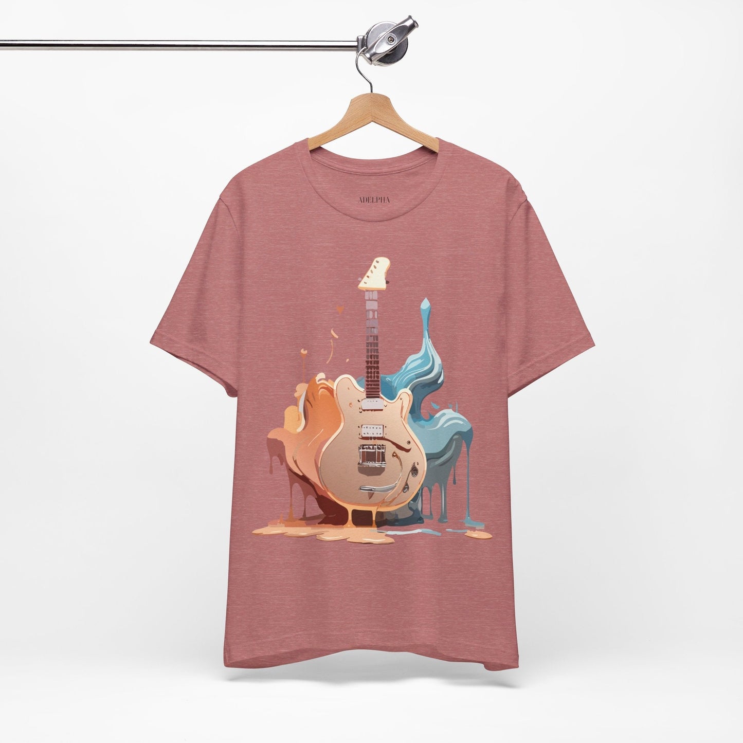 Music Graphic Tee Unisex Jersey Short Sleeve Adelpha Vintage Inspired Artwork Premium Design