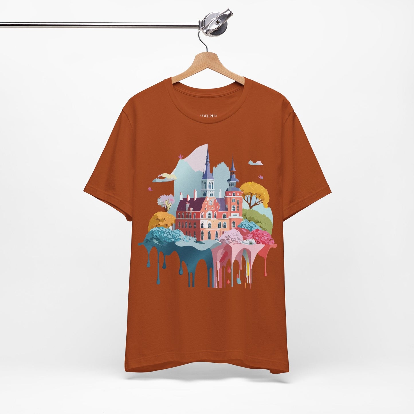 Germany Tourist Shirt Graphic Tee Unisex Vintage Inspired Design Adelpha Short Sleeve