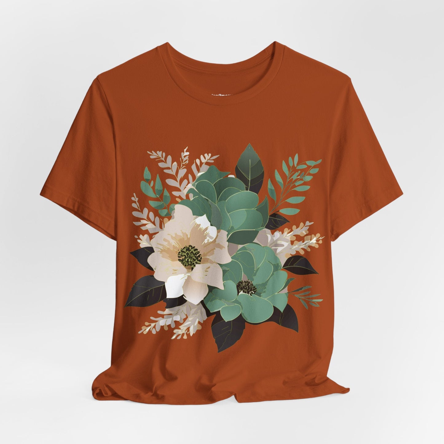 Flowers Shirt Floral Shirt Unisex Jersey Short Sleeve Tee From Flowers Collection Retro2Nova