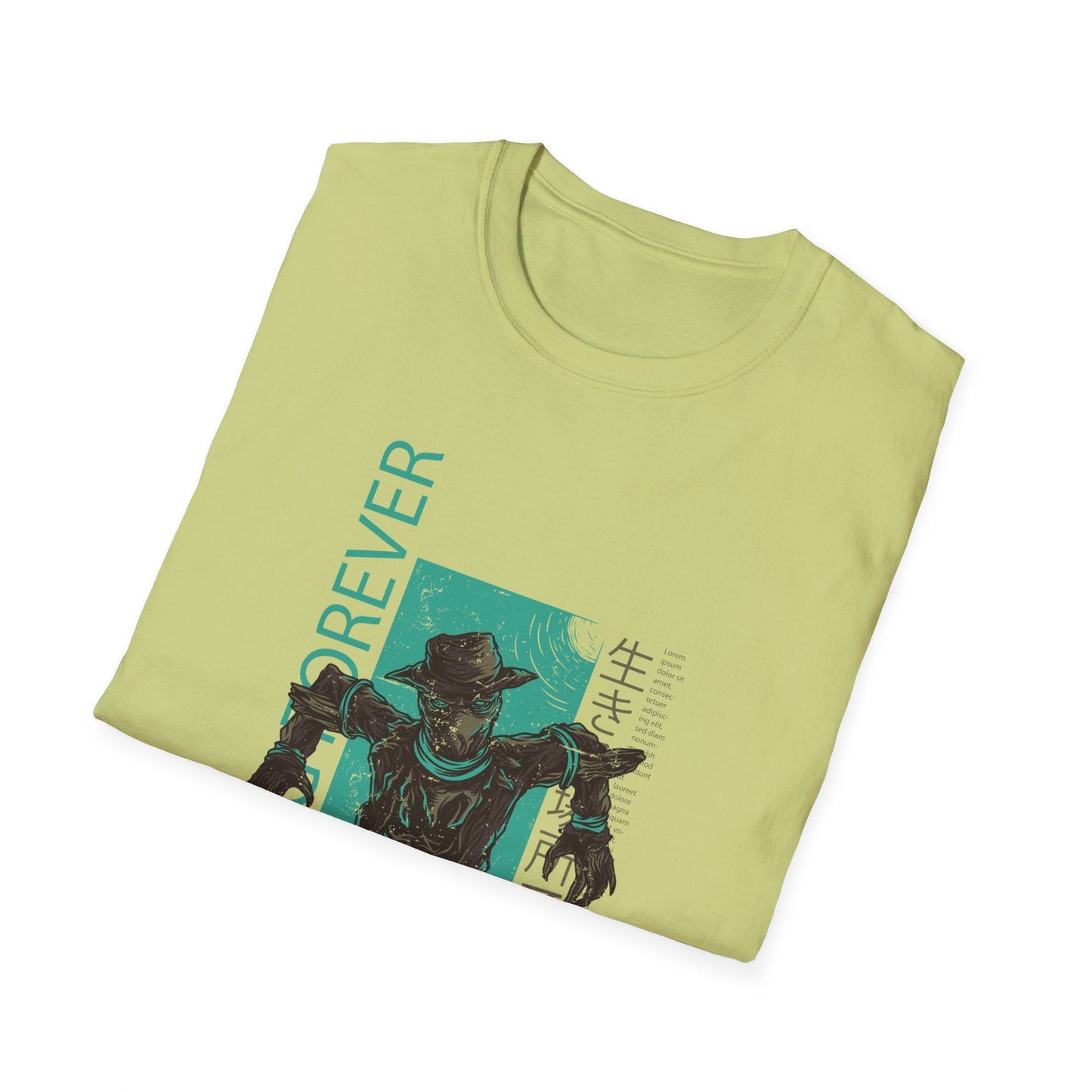 Unisex Art Design Graphic Tee Premium Gildan Softstyle 64000 Short Sleeve Cotton Shirt