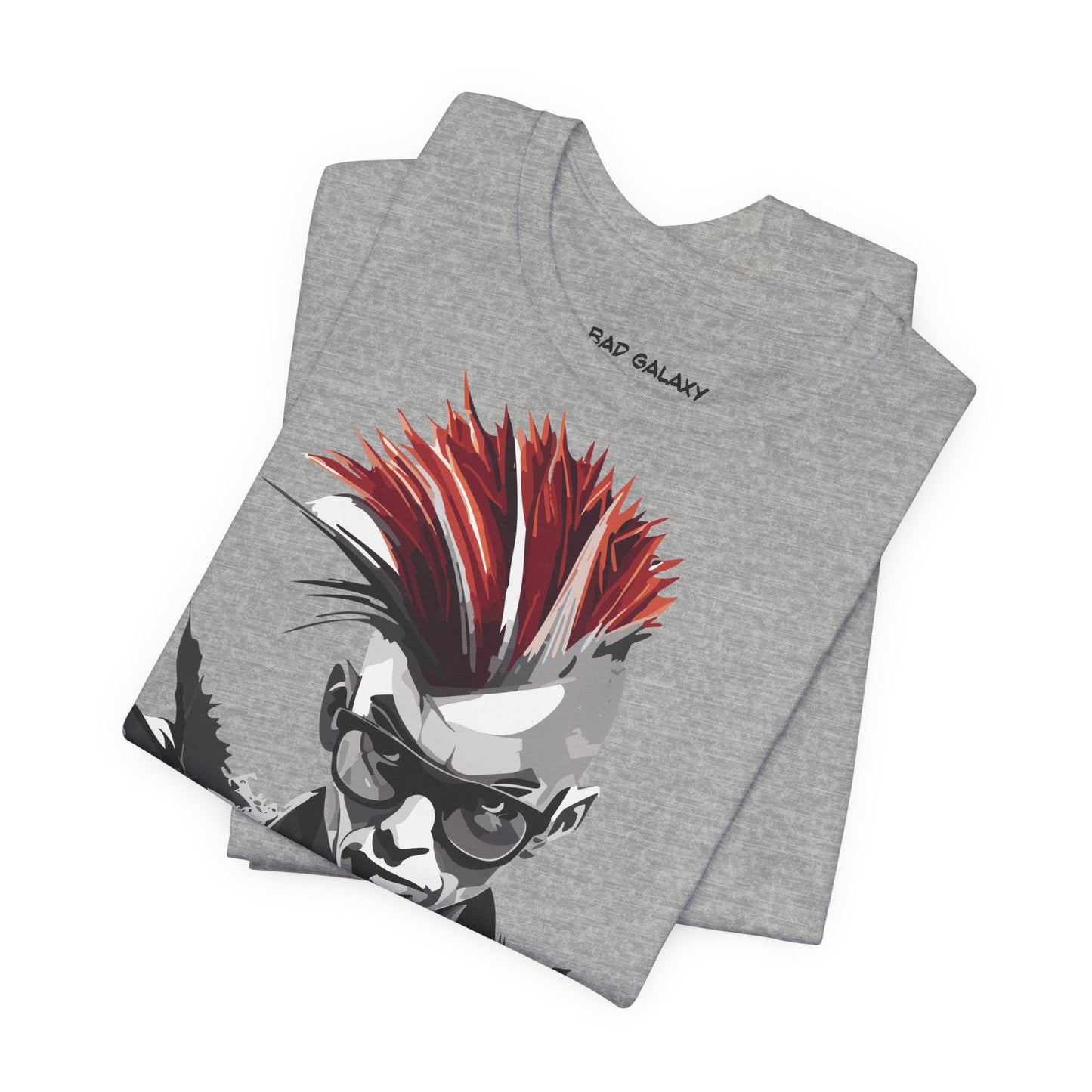 Punk Rock Tee Shirt Made In USA Free Shipping 100 Percent Cotton With Durable Stitching