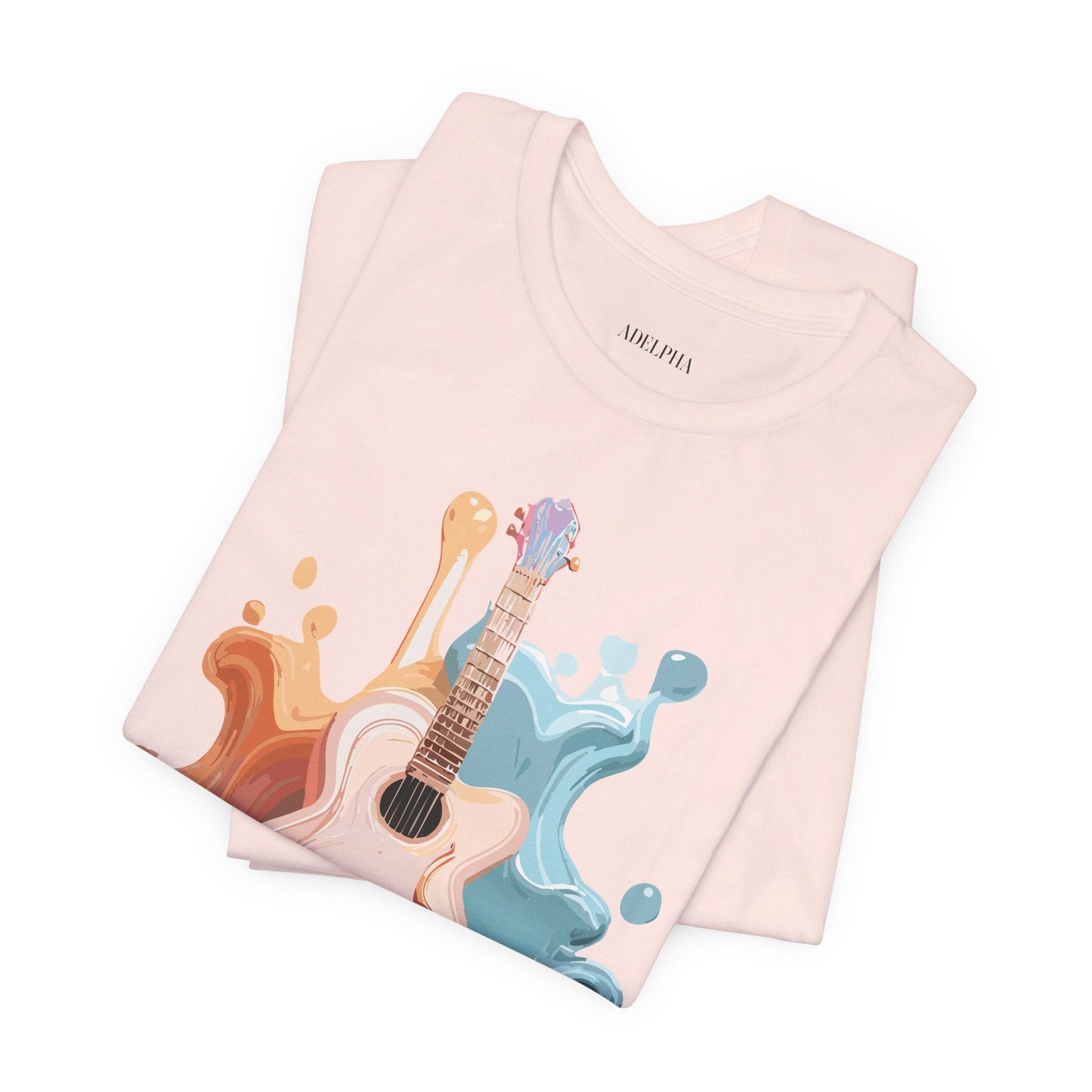 Music Graphic T Shirt Unisex Jersey Short Sleeve Adelpha Art Design Tee Vintage Inspired Artwork